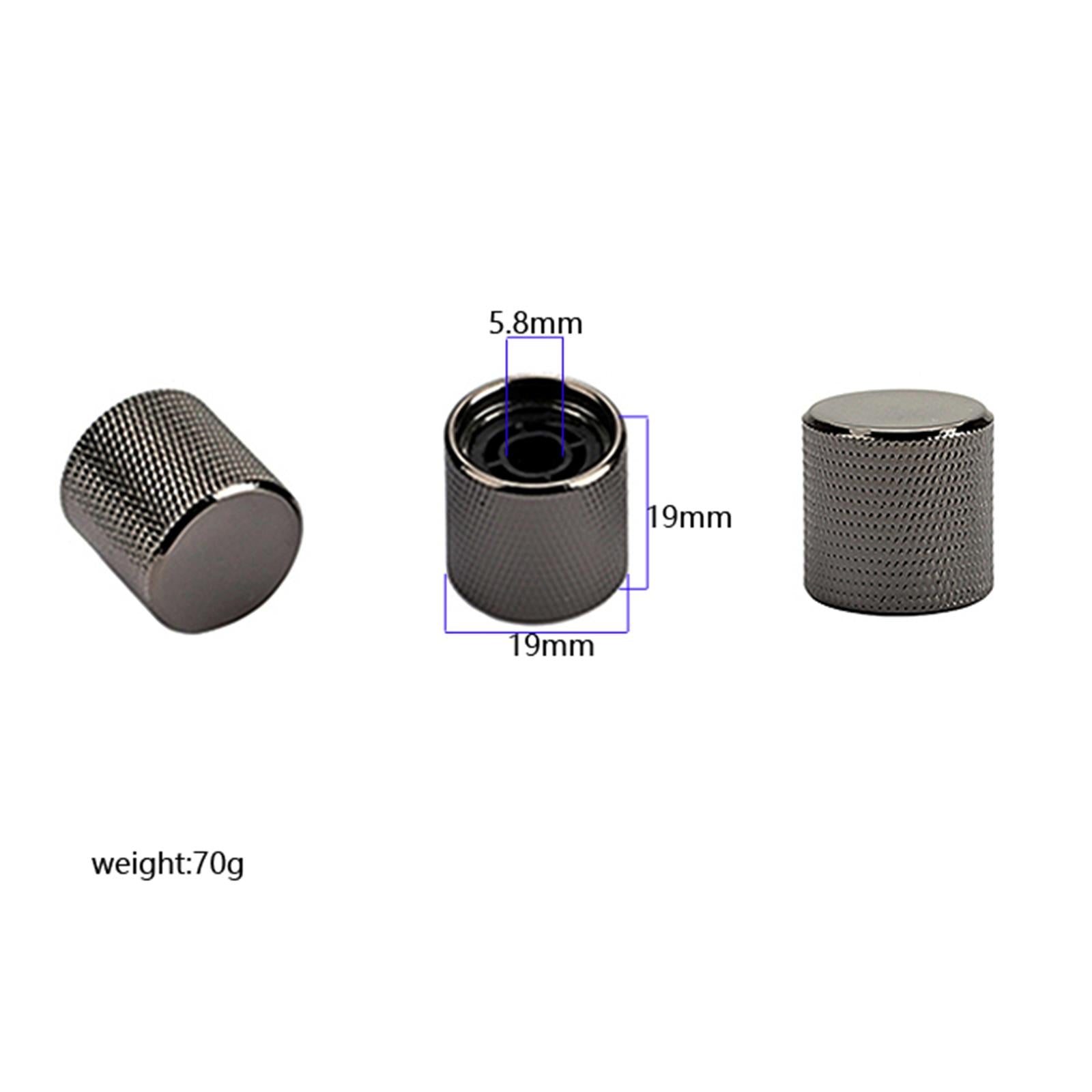 3x Guitar Knobs Potentiometer Control Knob for Electric Guitar Accessories