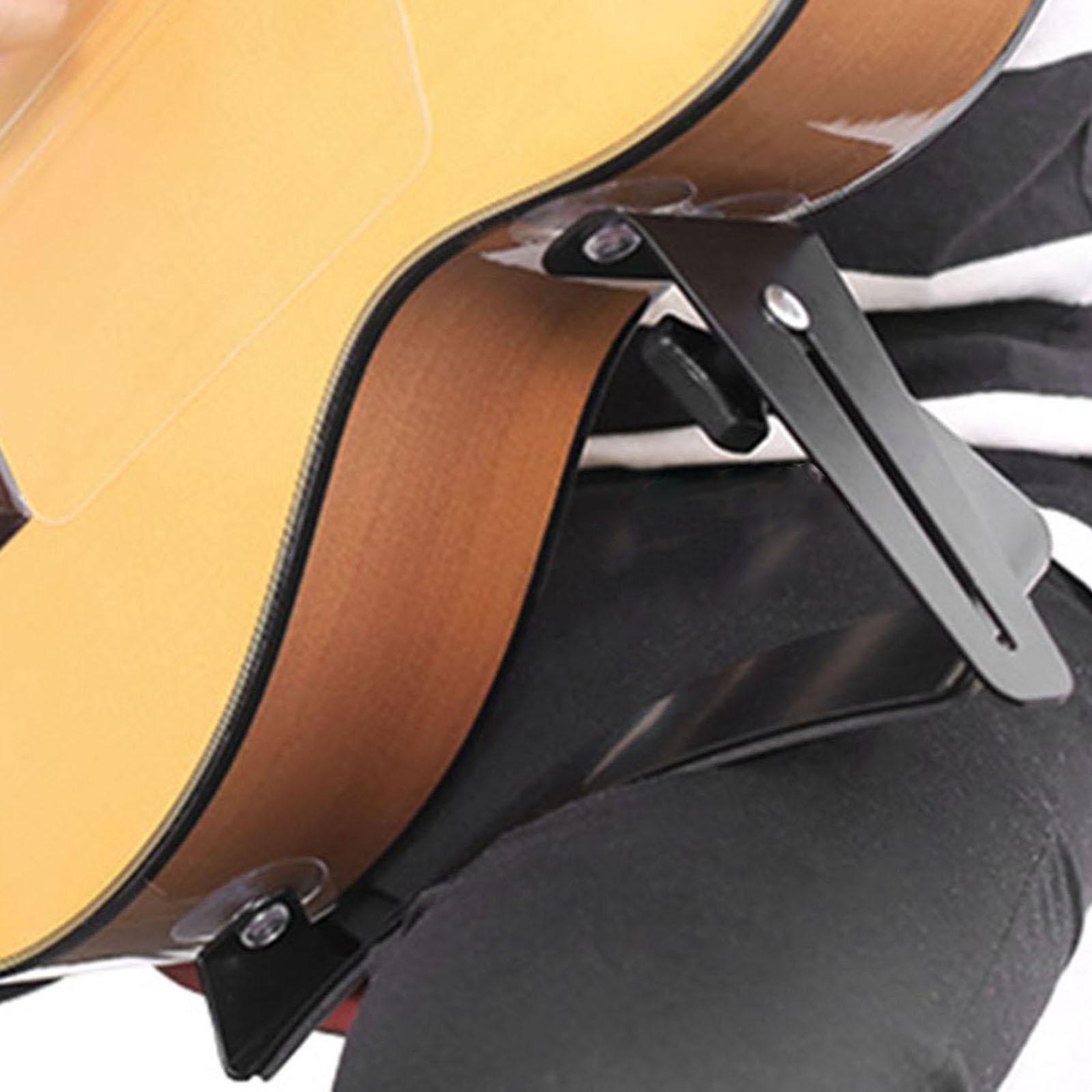 Adjustable Guitar Leg Rest Support Guitar Body When Playing Seated
