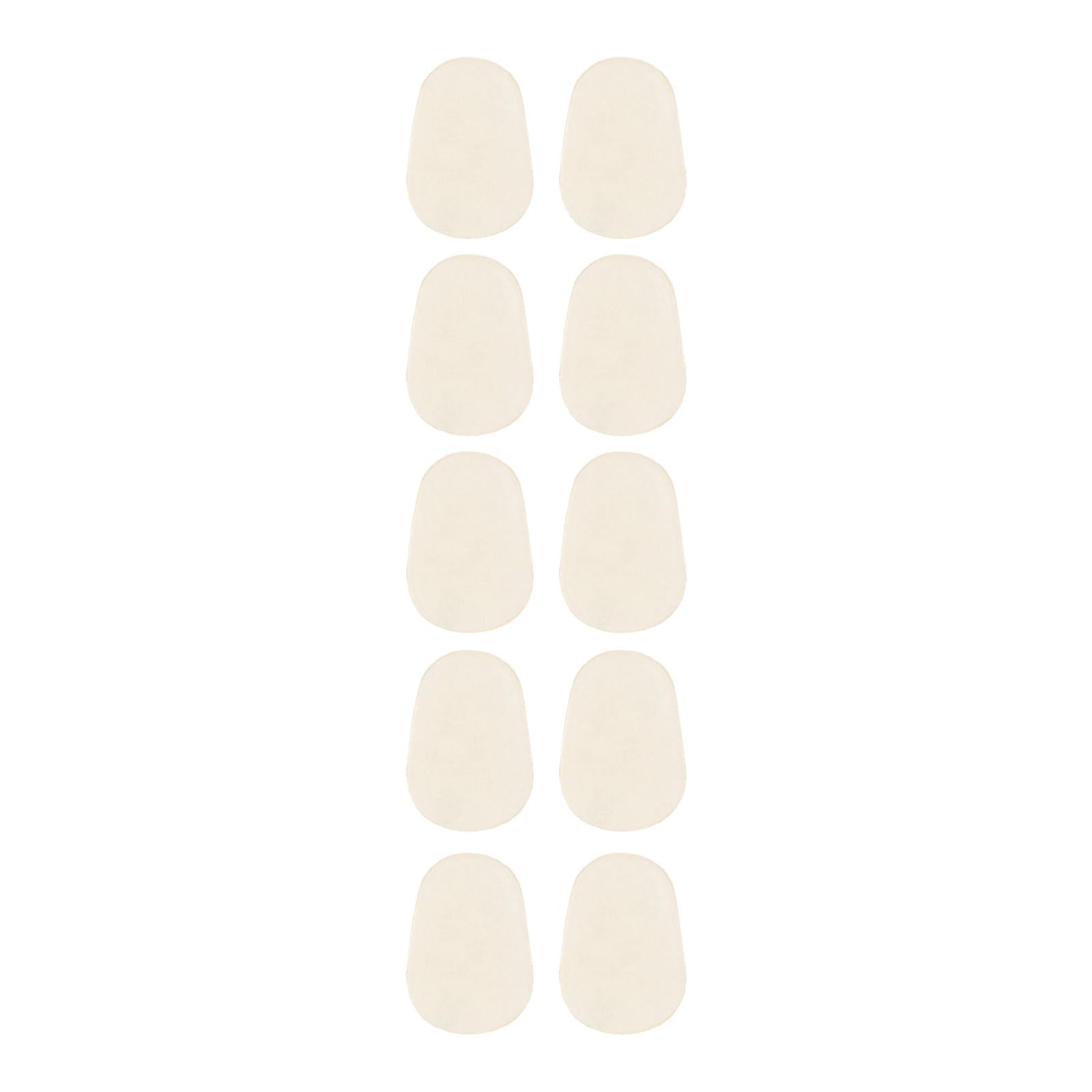 10x Sax Mouthpiece Patches Pads Pad Parts Silicone for Wind Instruments Sax Clear