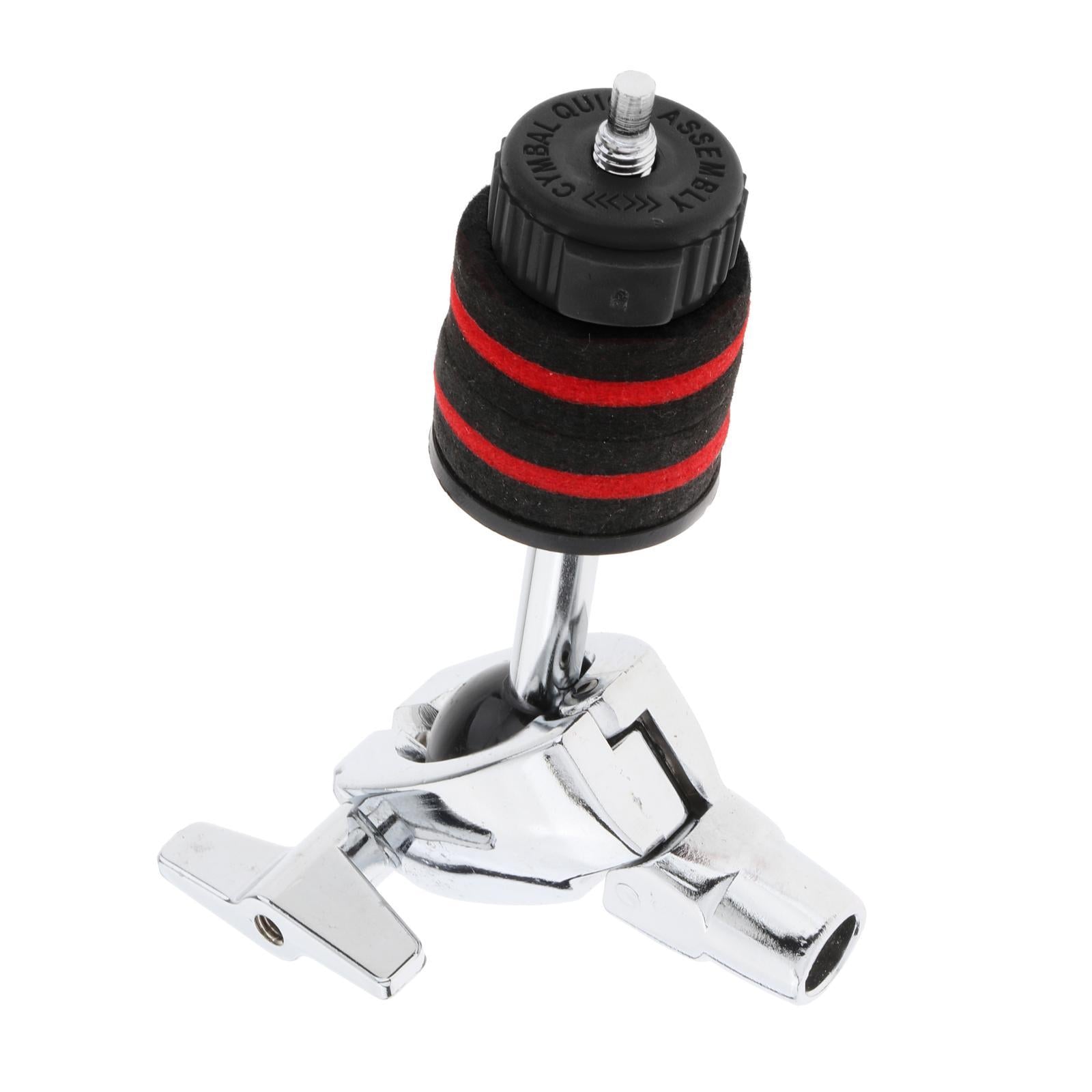 Hi Hat Clutch Accessories Percussion Metal Instrument Cymbal Stand Jazz Drum Red and Black