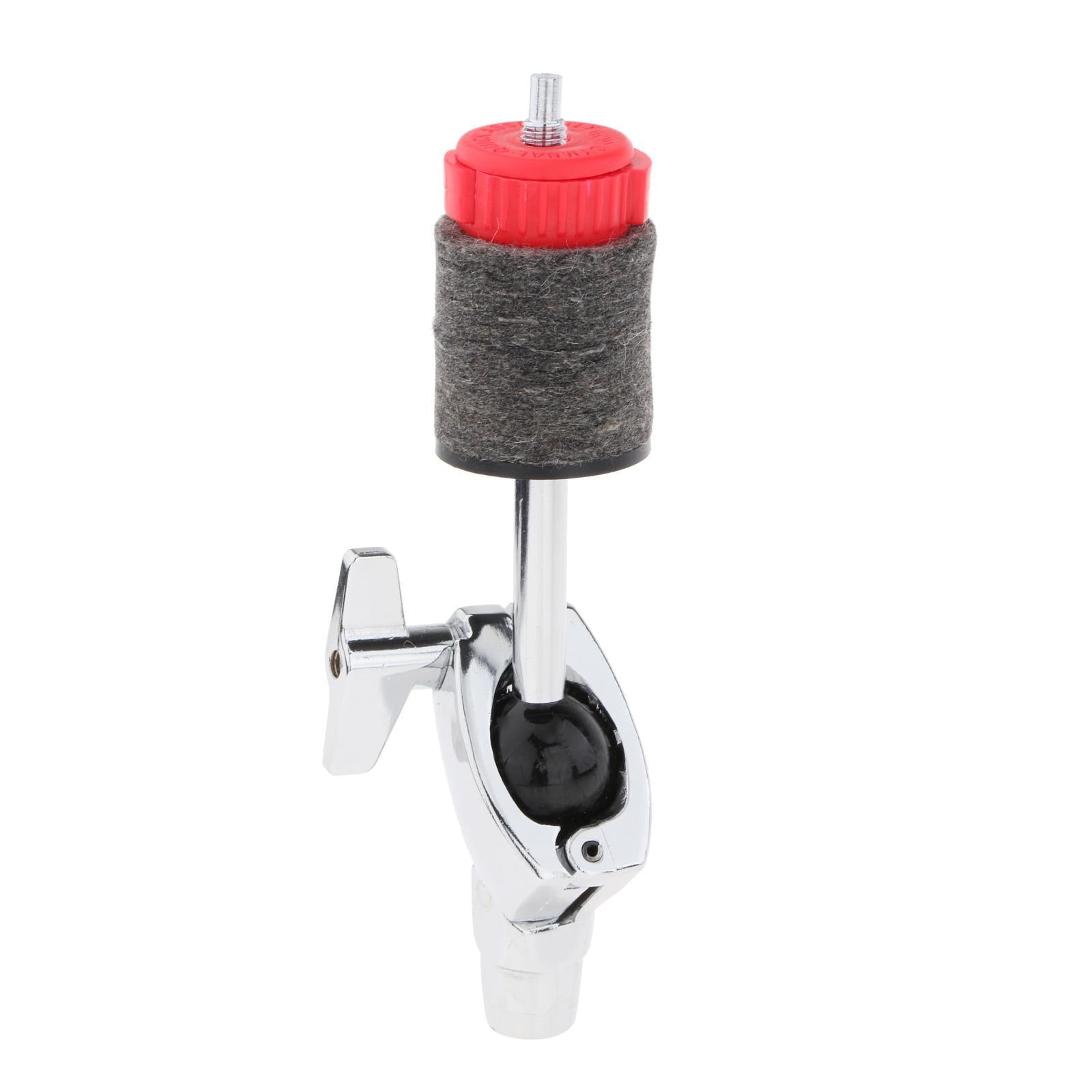 Hi Hat Clutch Accessories Percussion Metal Instrument Cymbal Stand Jazz Drum Grey and Red