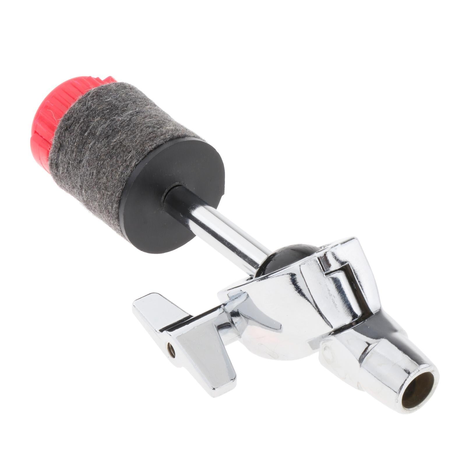 Hi Hat Clutch Accessories Percussion Metal Instrument Cymbal Stand Jazz Drum Grey and Red