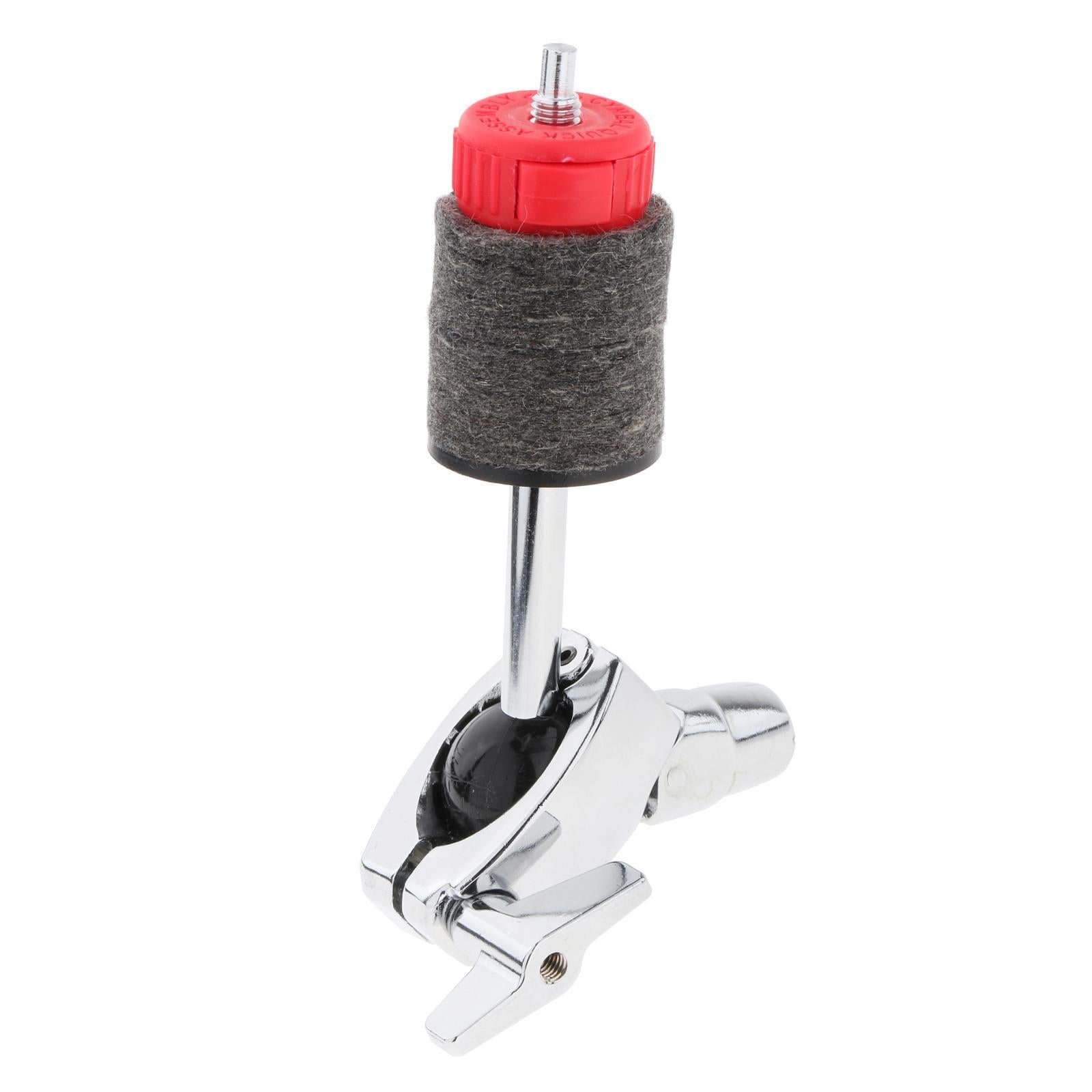 Hi Hat Clutch Accessories Percussion Metal Instrument Cymbal Stand Jazz Drum Grey and Red
