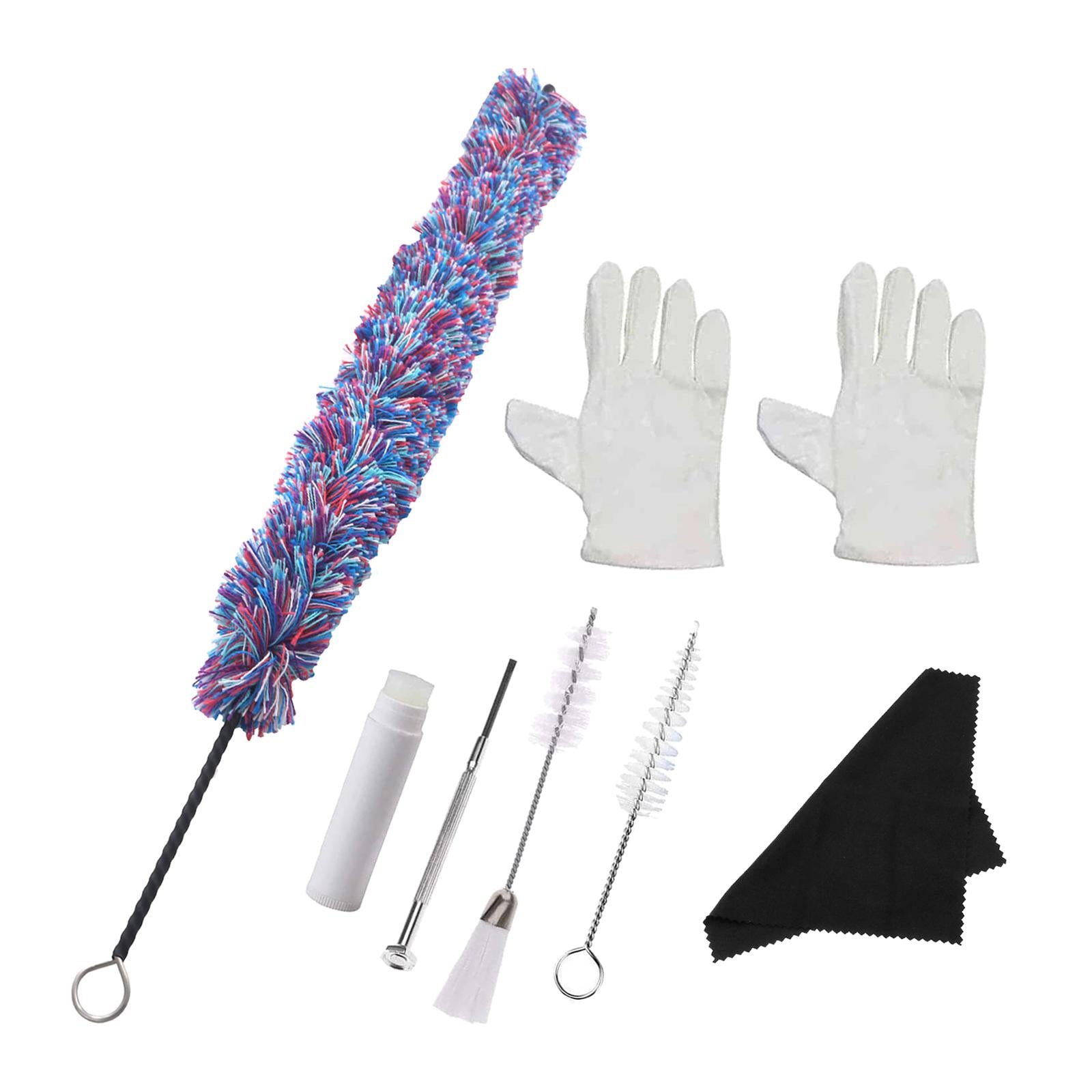 7Pcs Saxophone Cleaning Kit Cork Grease, Mouthpiece Brush, for Saxophone