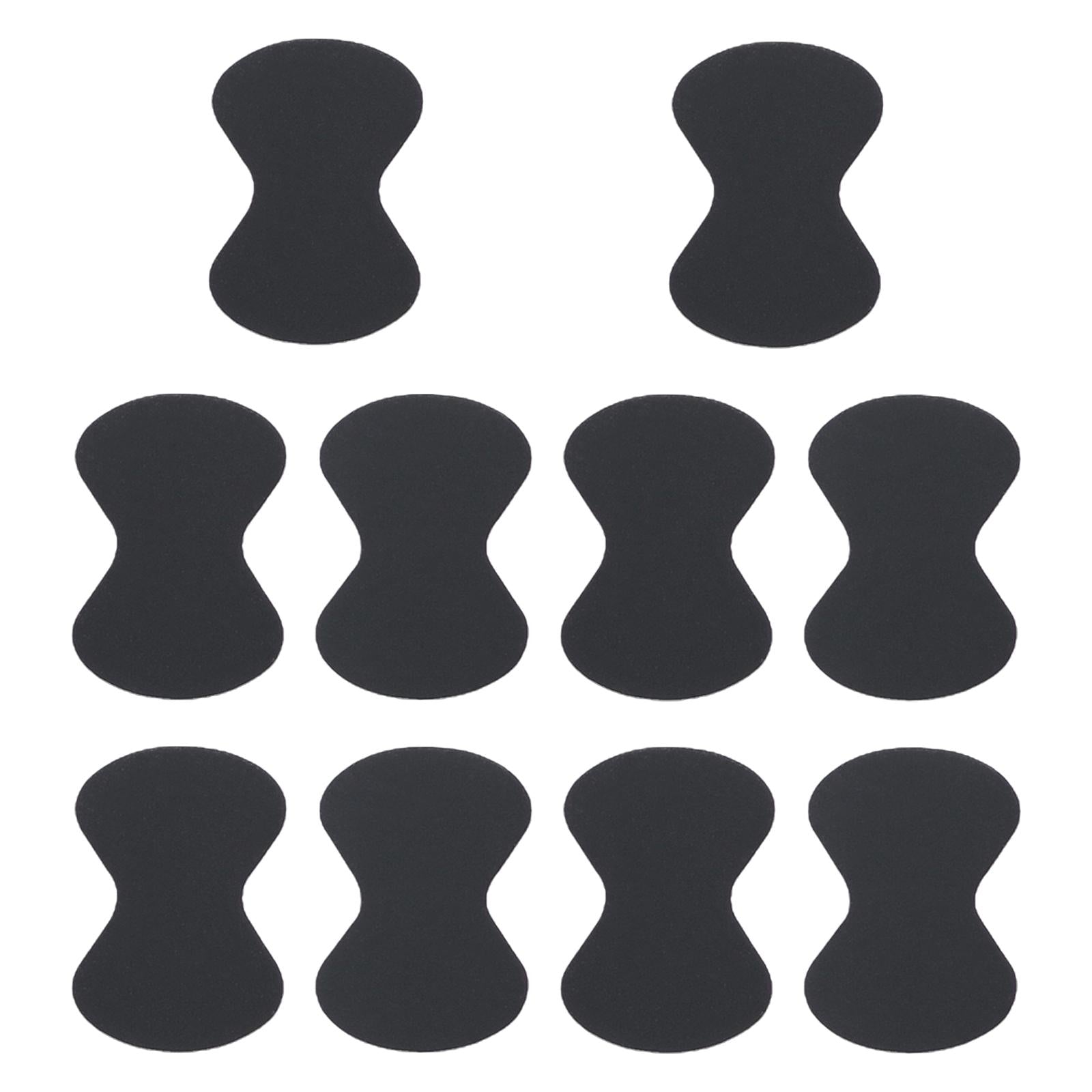 Guitar Pick Non-Slip Grip for Electric Bass Acoustic Guitar Black 10pcs