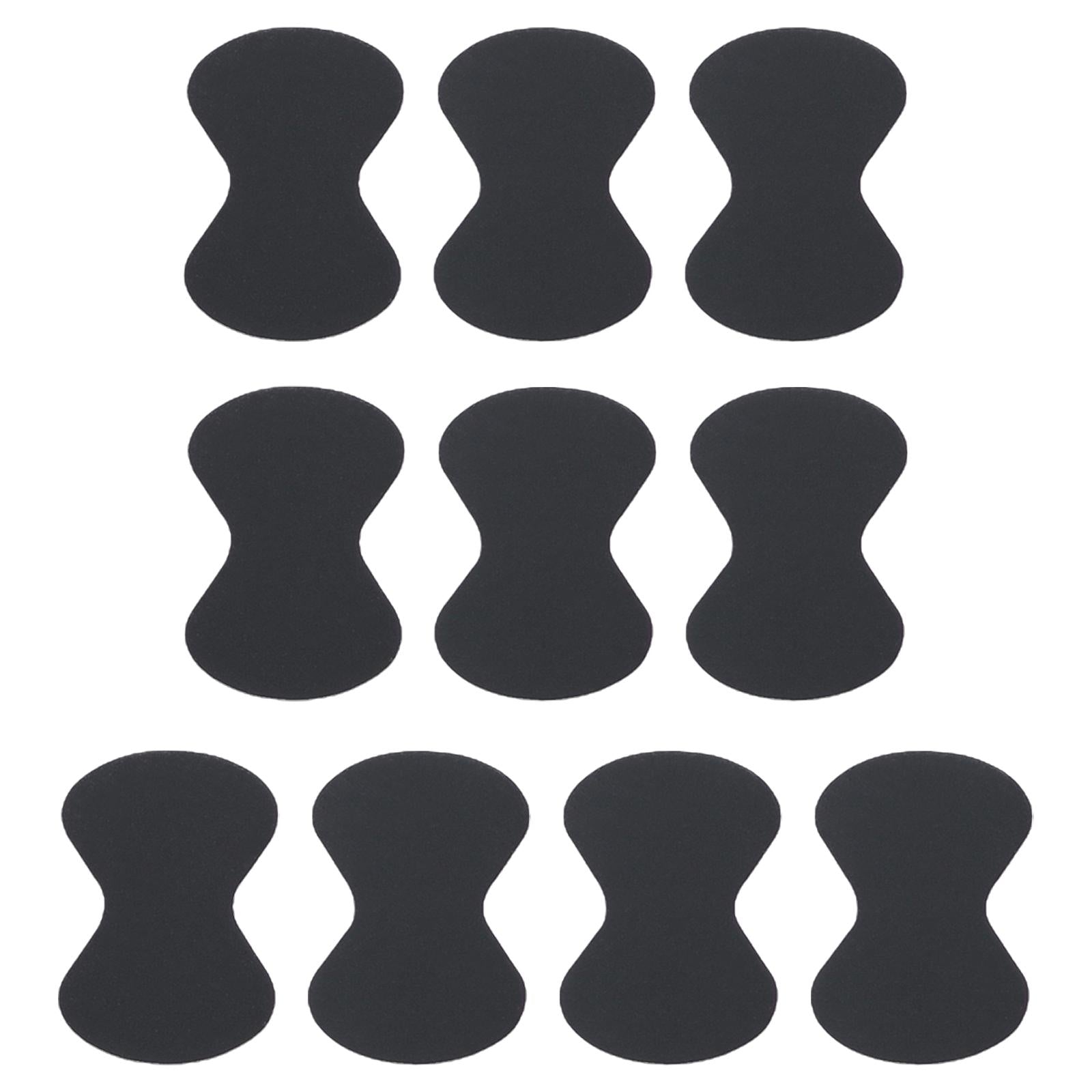 Guitar Pick Non-Slip Grip for Electric Bass Acoustic Guitar Black 10pcs