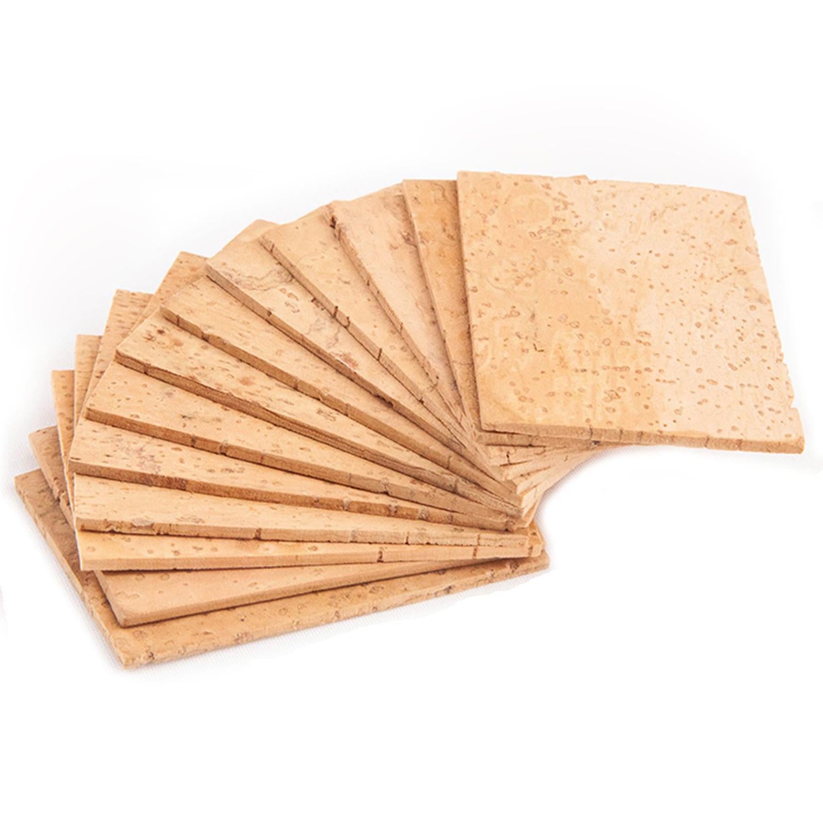 10x Universal Saxophone Neck Cork Instrument Accessories 2mm 61x41mm