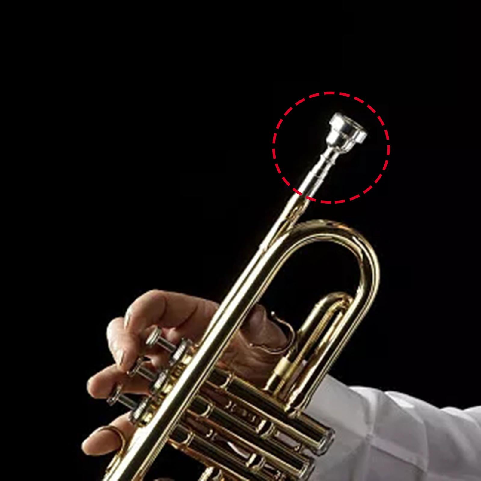 Trumpet Mouthpiece Musical Instruments Accessories for Professional Players 3C