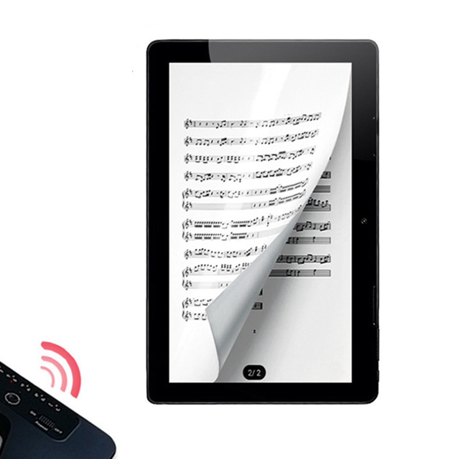 Wireless Page Turner Pedal Anti Skid Universal USB for PC Piano Guitar