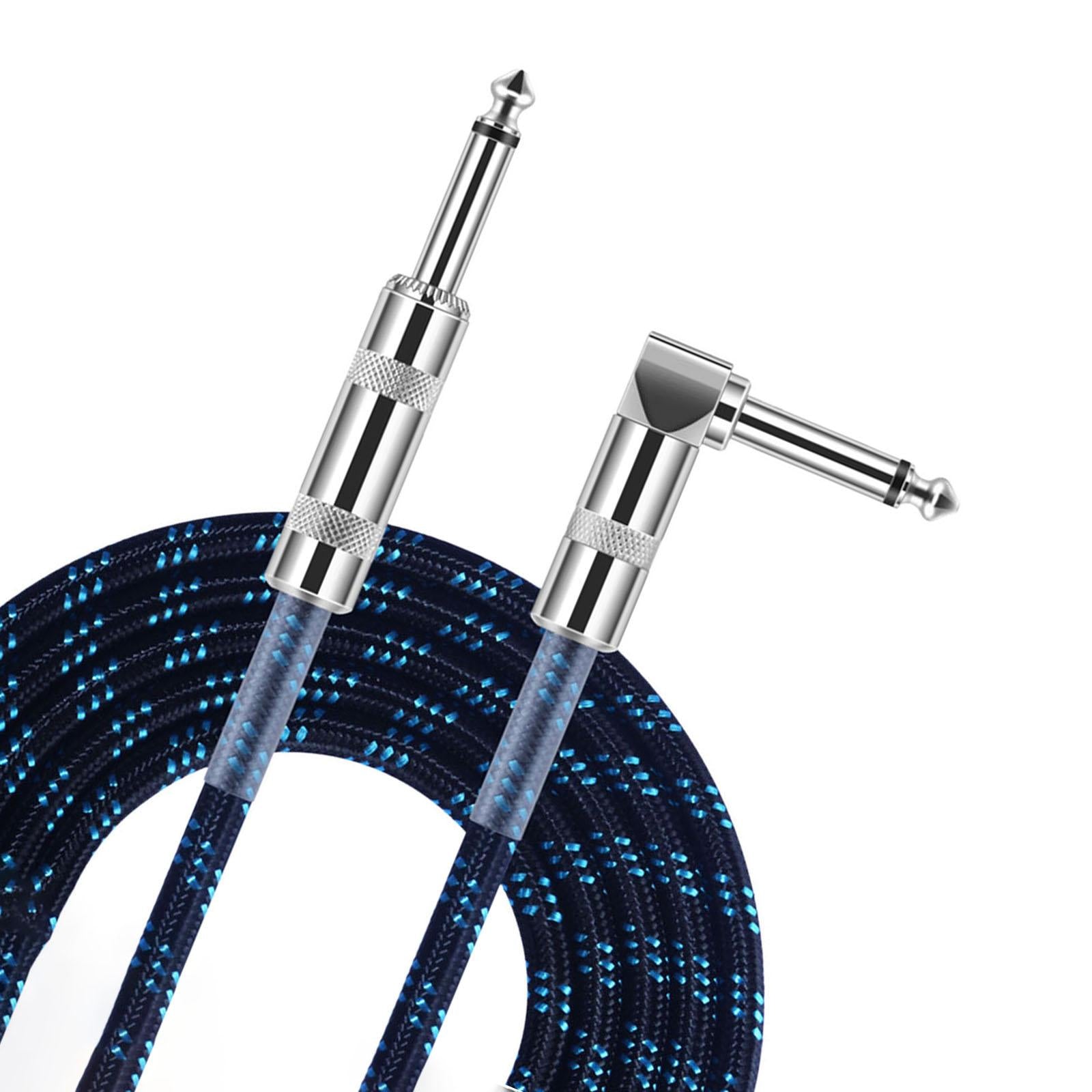 6.35mm Guitar Cable Electric Guitar Cord for Musical Instruments 6m