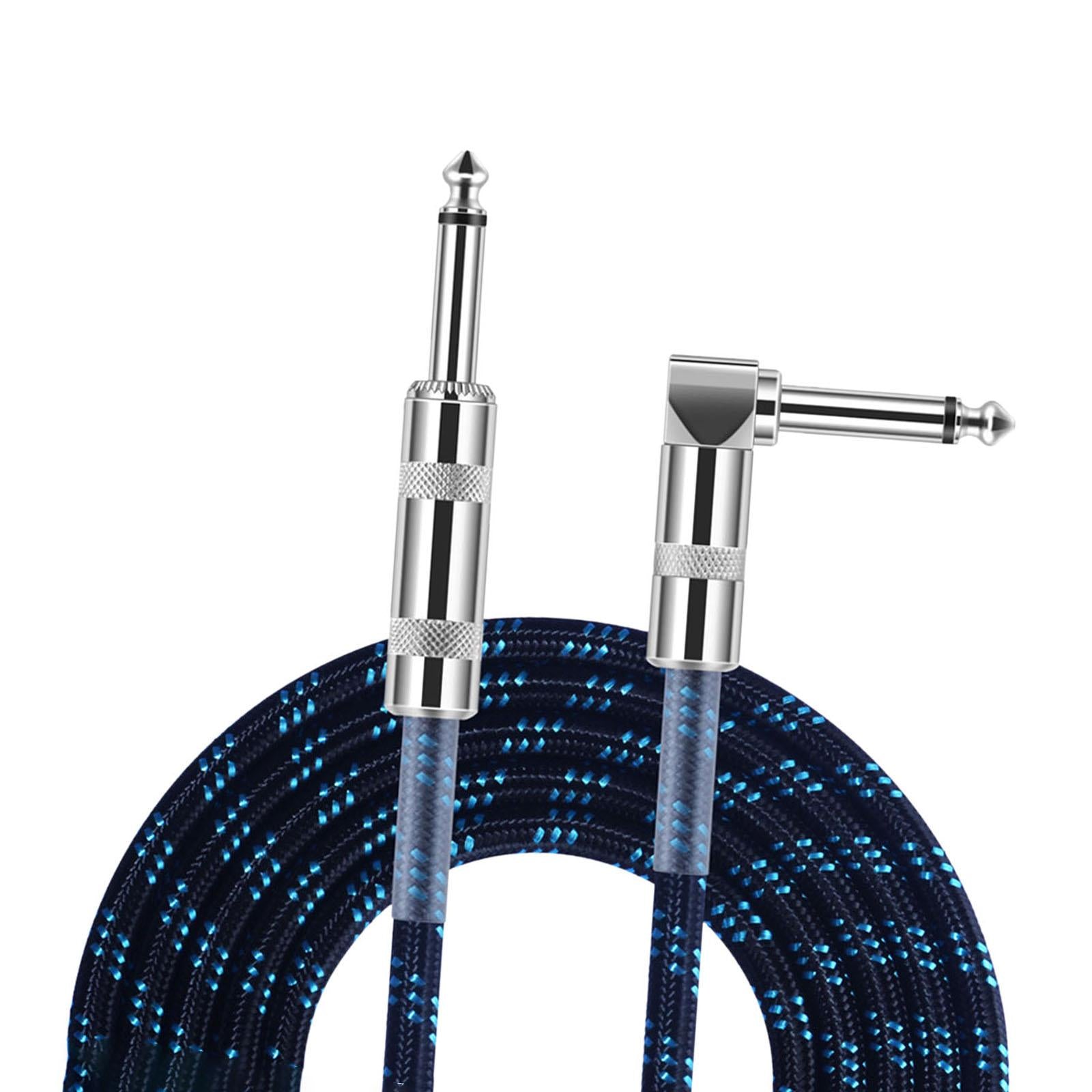 6.35mm Guitar Cable Electric Guitar Cord for Musical Instruments 10m