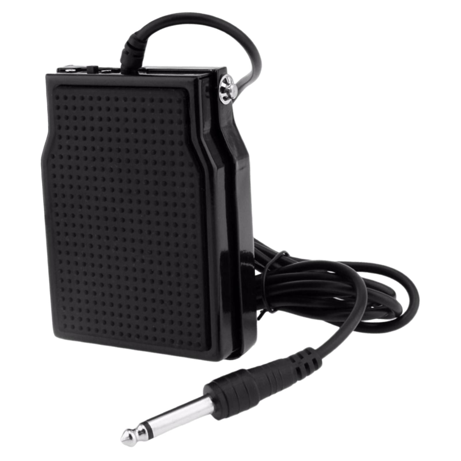 Universal Sustain Pedal Keyboard for Electronic Musical Instruments Piano Black
