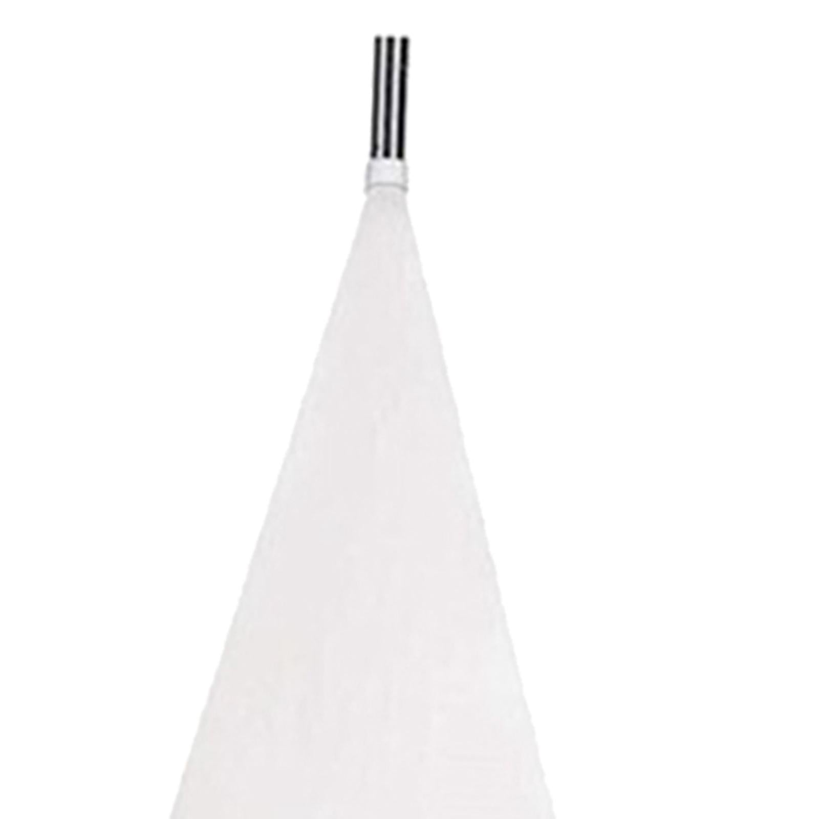 Universal Speaker Stand Cover Height Flexible for Weddings White 3 Sides