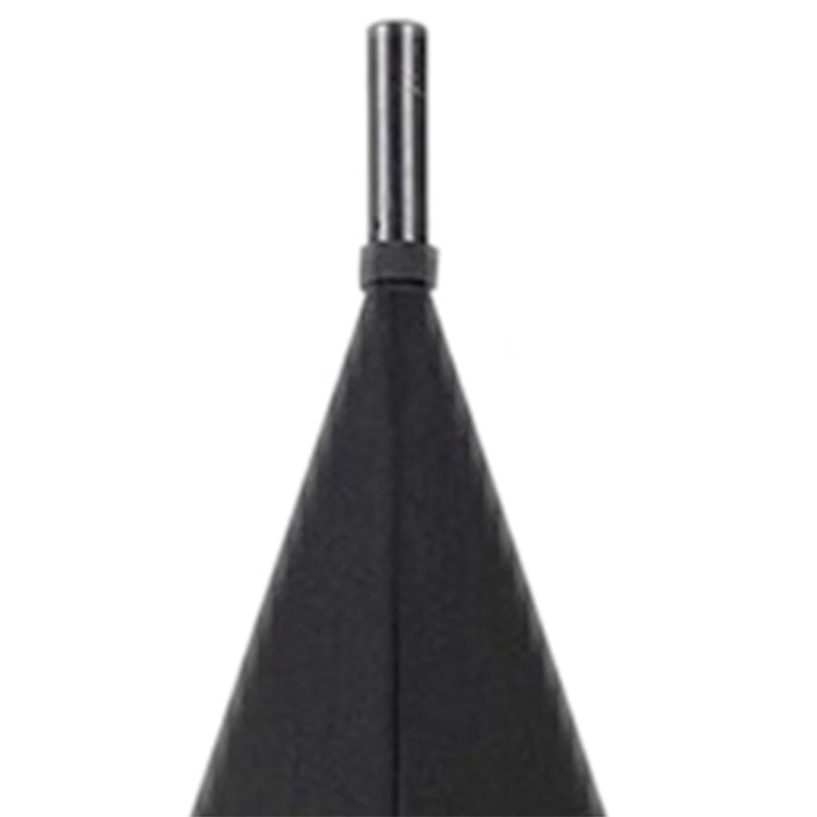 Universal Speaker Stand Cover Height Flexible for Weddings Black 3 Sides