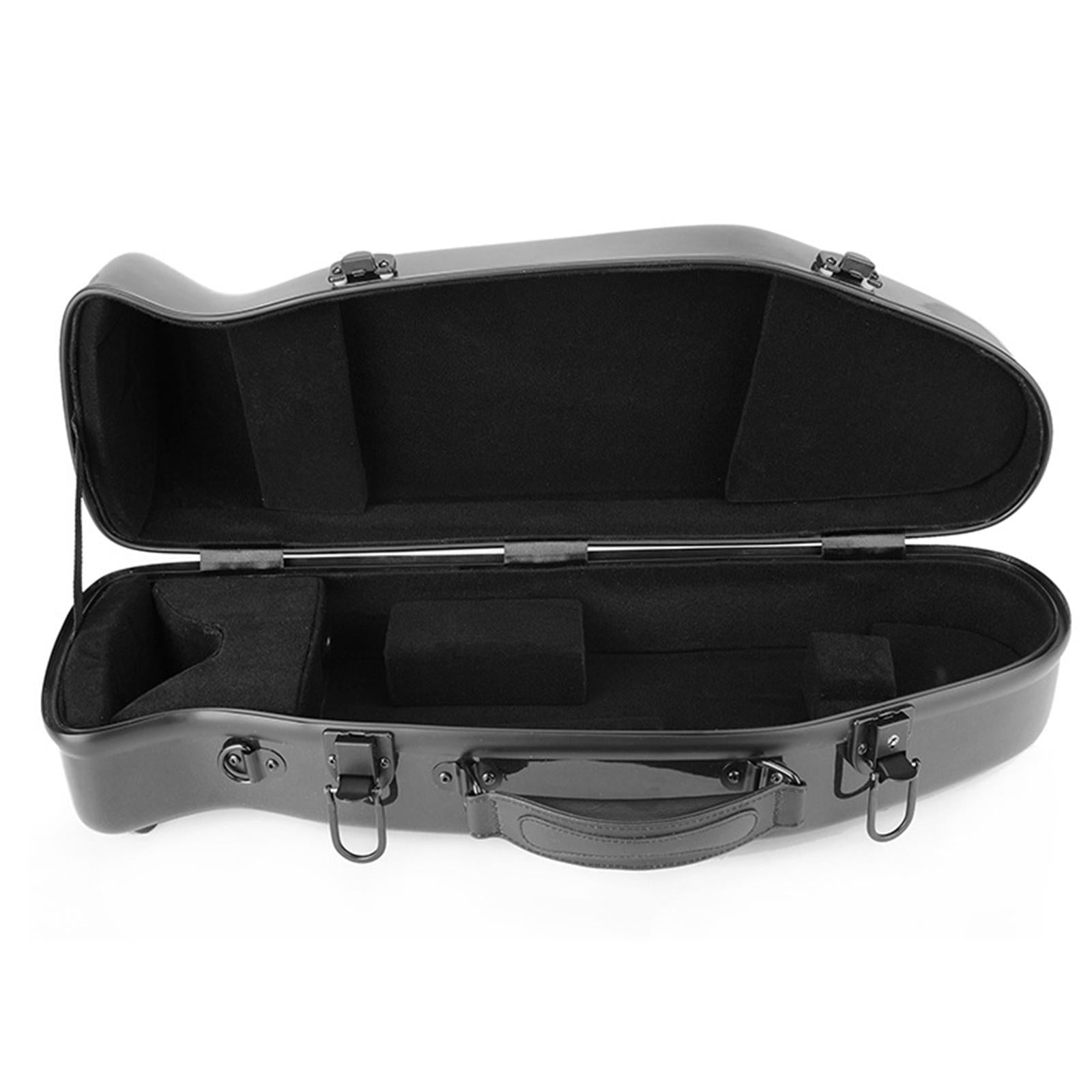 Trumpet Case Backpack Carrying Case Detachable Carbon Fiber Trumpet Gig Bag Black