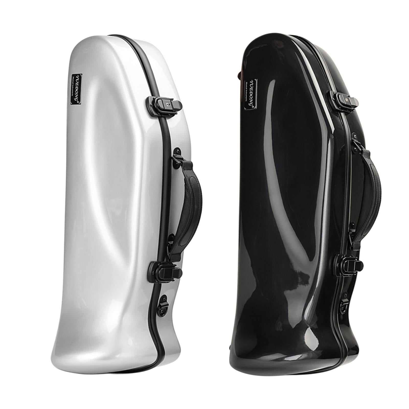 Trumpet Case Backpack Carrying Case Detachable Carbon Fiber Trumpet Gig Bag Black