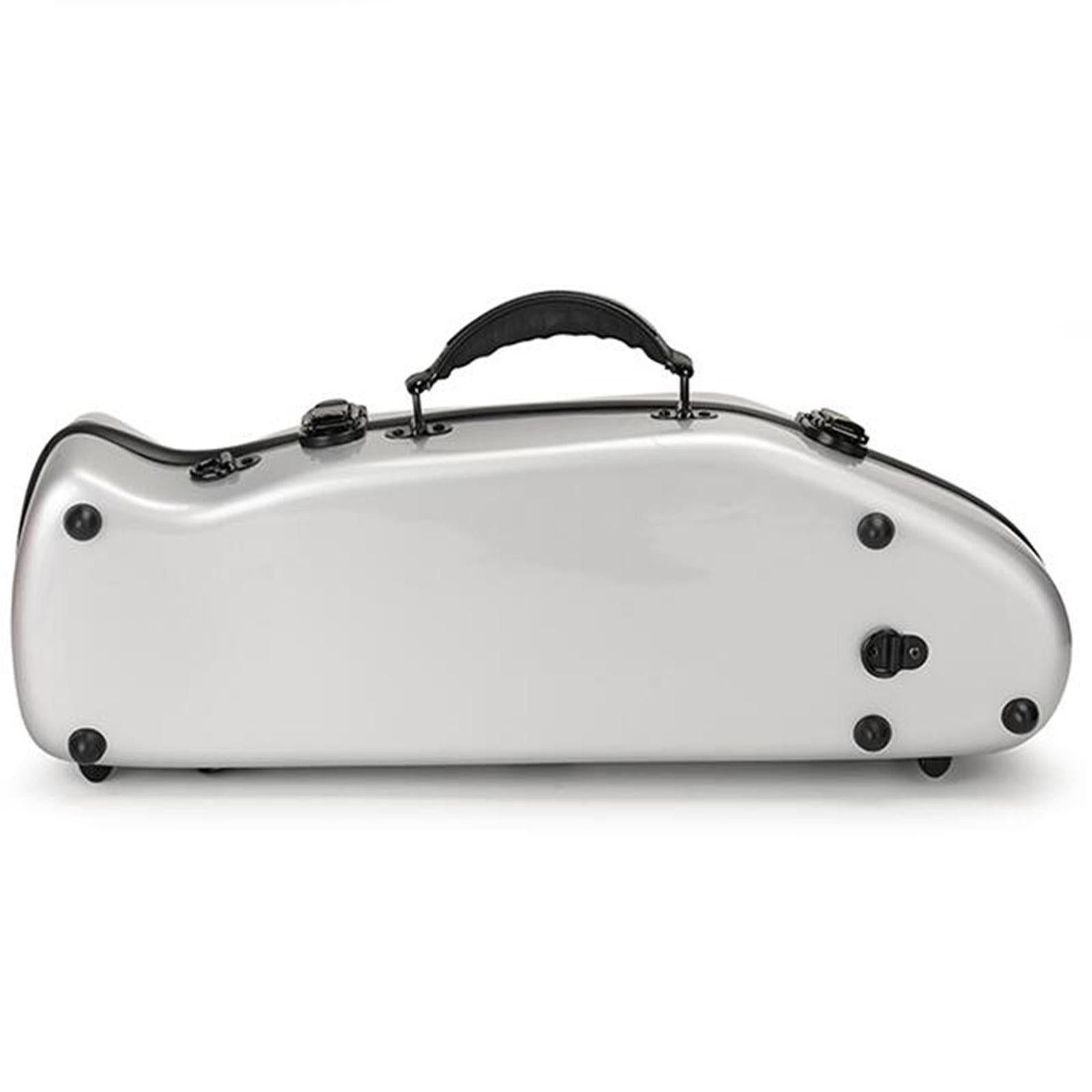 Trumpet Case Backpack Carrying Case Detachable Carbon Fiber Trumpet Gig Bag Silver