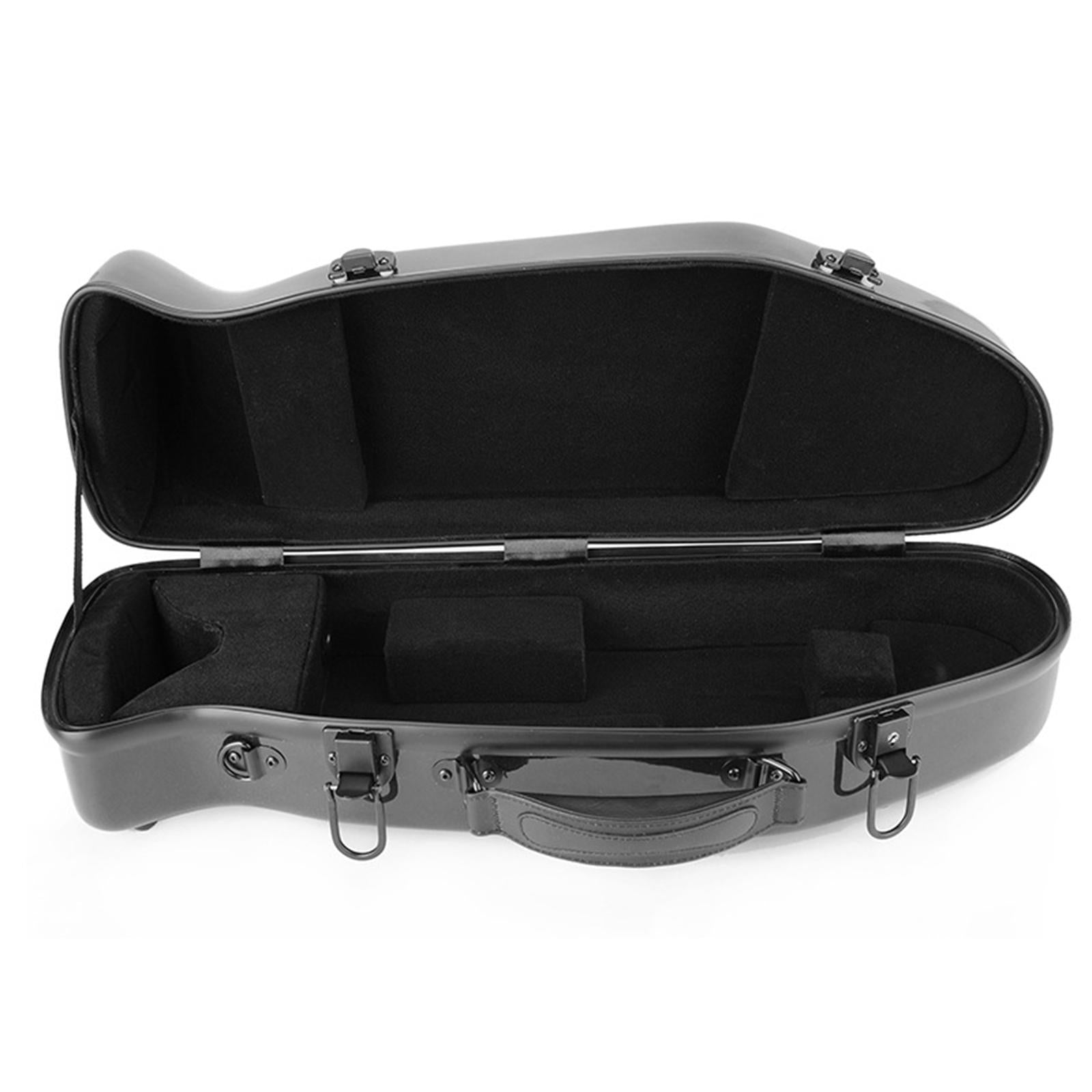 Trumpet Case Backpack Carrying Case Detachable Carbon Fiber Trumpet Gig Bag Silver