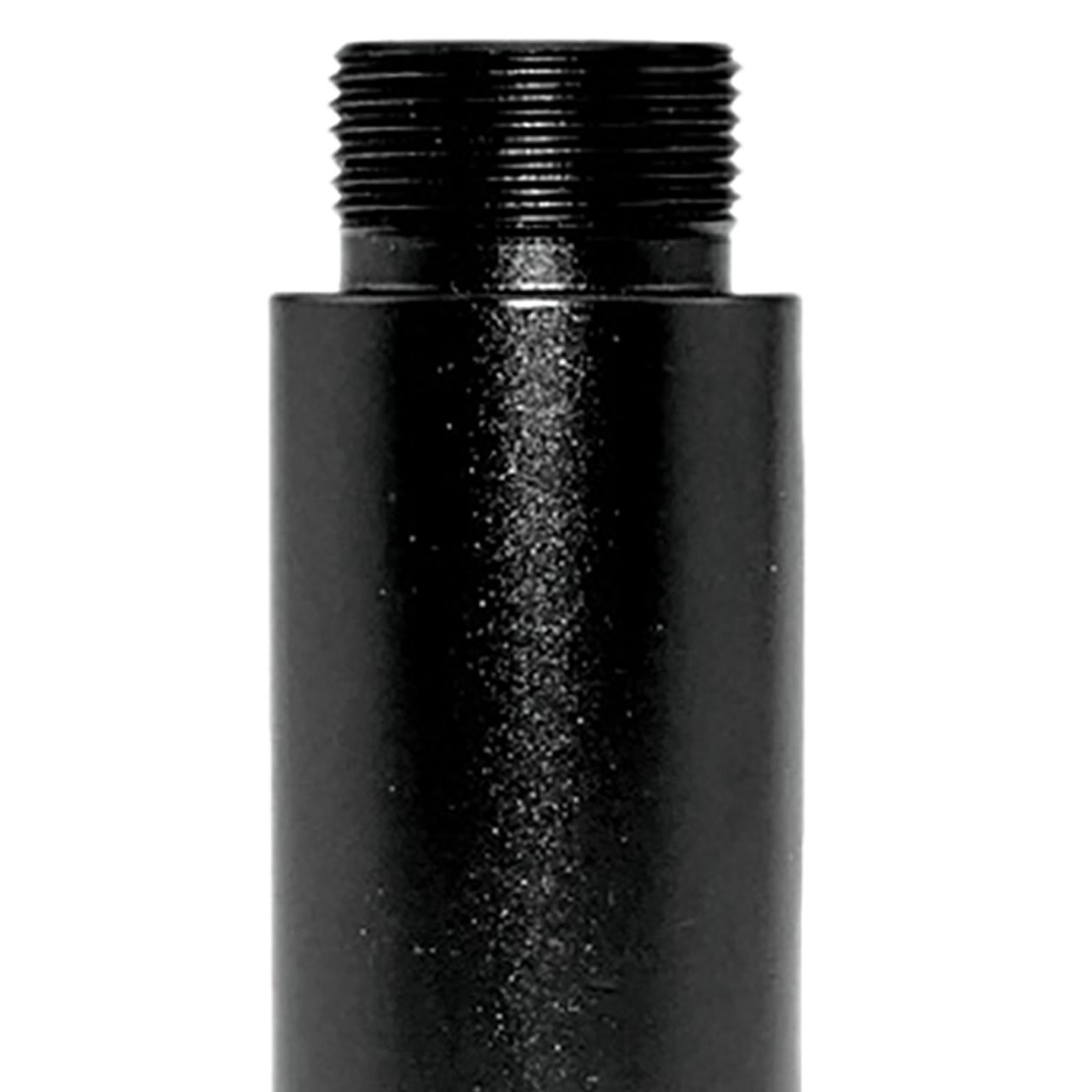 2x Aluminum Alloy Mic Stand Extension Tube & Metal Adapter for Arm Stand F5A