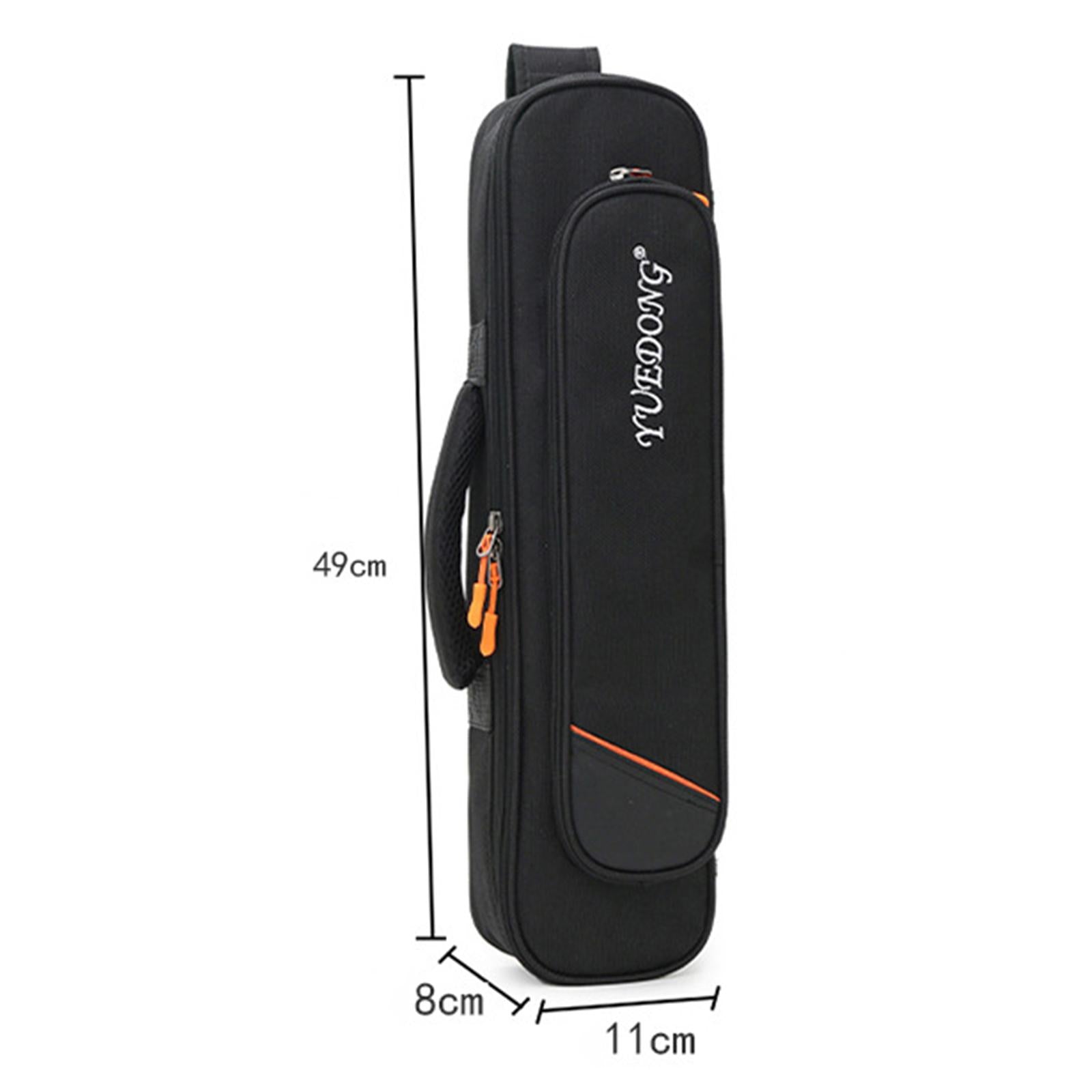 1 Pcs Trumpet Bag Adjustable Strap Oxford Fabric with Zipper for Travel