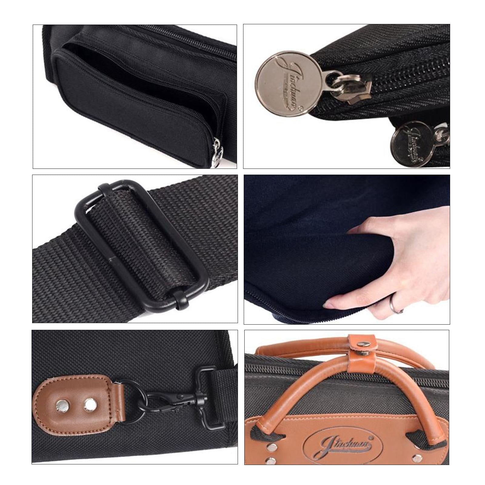 Saxophone Clarinet Case Water Resistant Adjustable Shoulder Strap Thicken