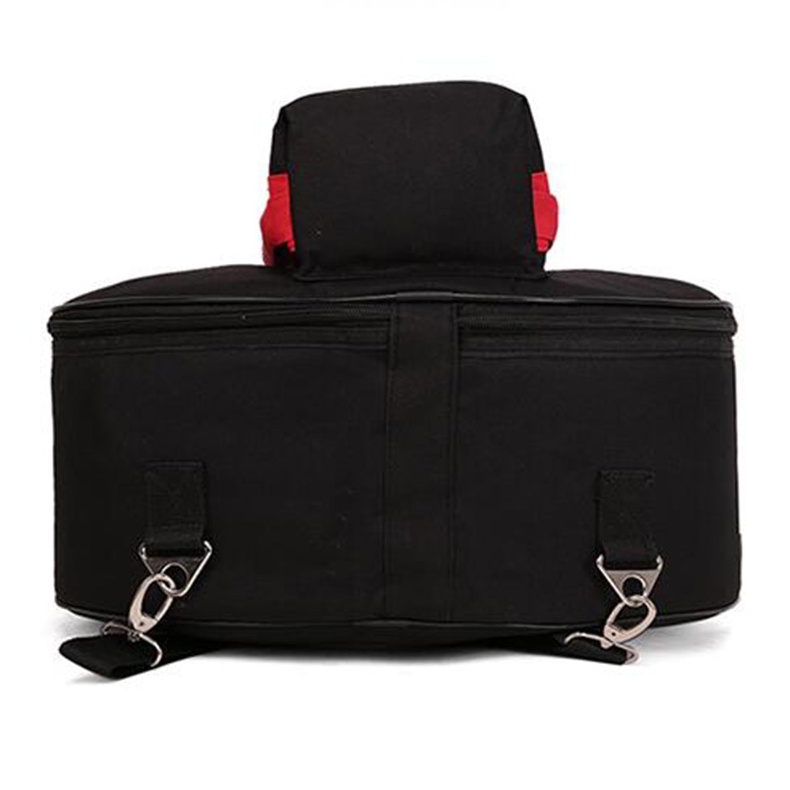 Snare Drum Bag Accs Backpack Protable Waterproof Handles Cover Kit Carrying