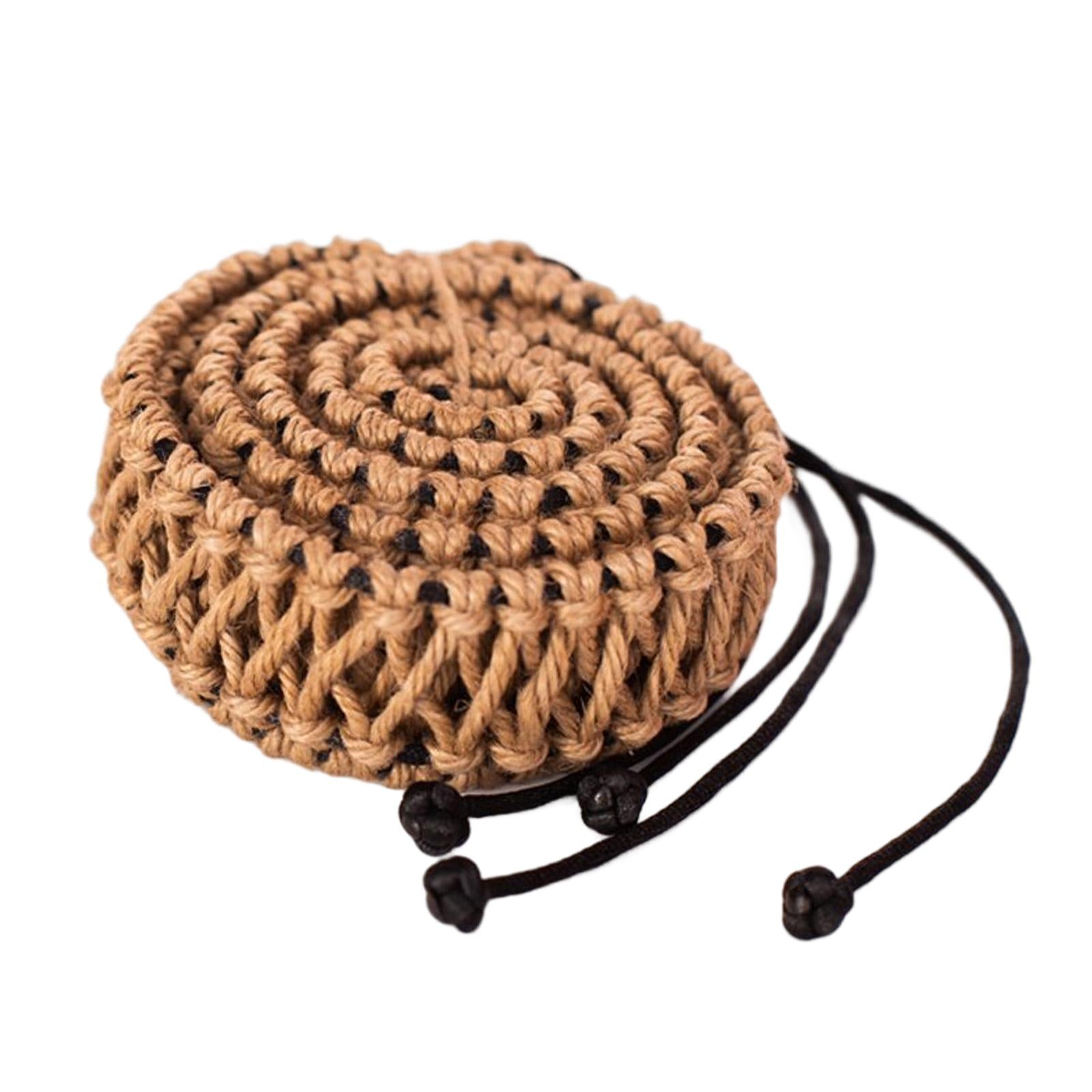 Steel Tongue Drum Wrapped Braided Rope for Hand Pan Percussion Instrument