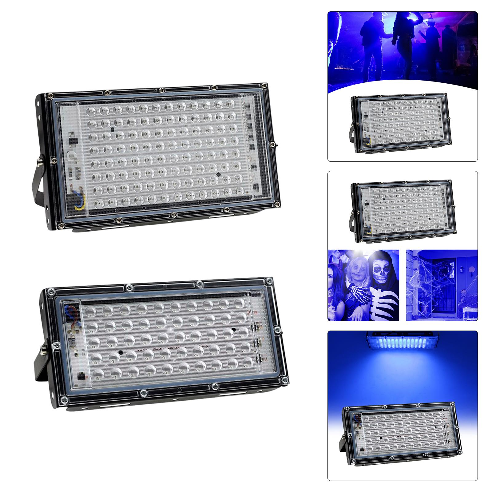 Ultraviolet Flood Effect Light Low Consumption for Art Painting Glow Parties 50W