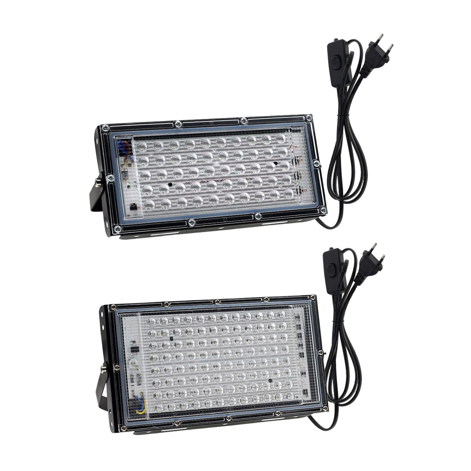 LED UV Black Lights Stage Blacklight Ultraviolet Flood Effect Light 50W