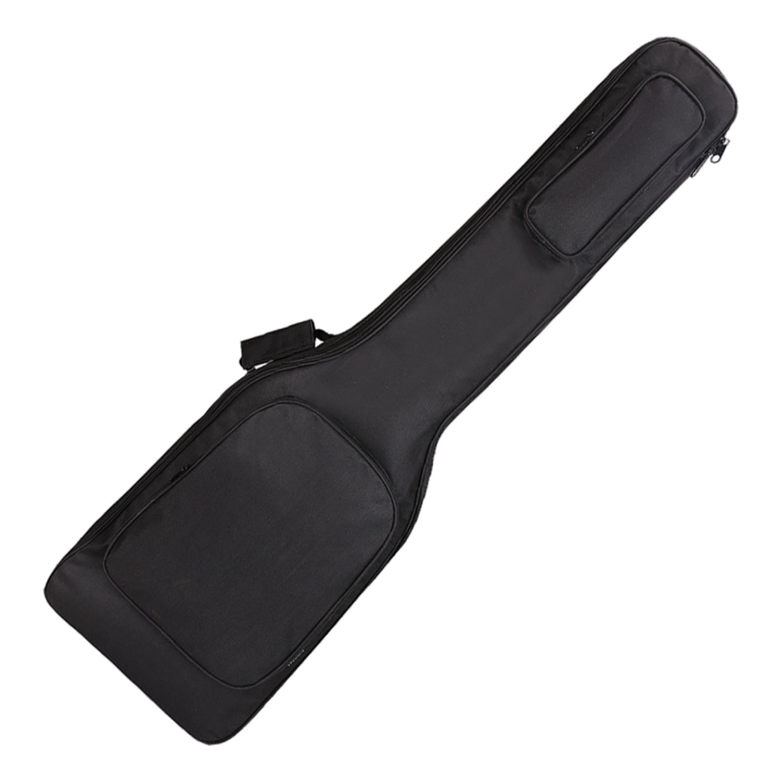 Oxford Electric Guitar Case with Pockets Organizer 7mm Cotton Black