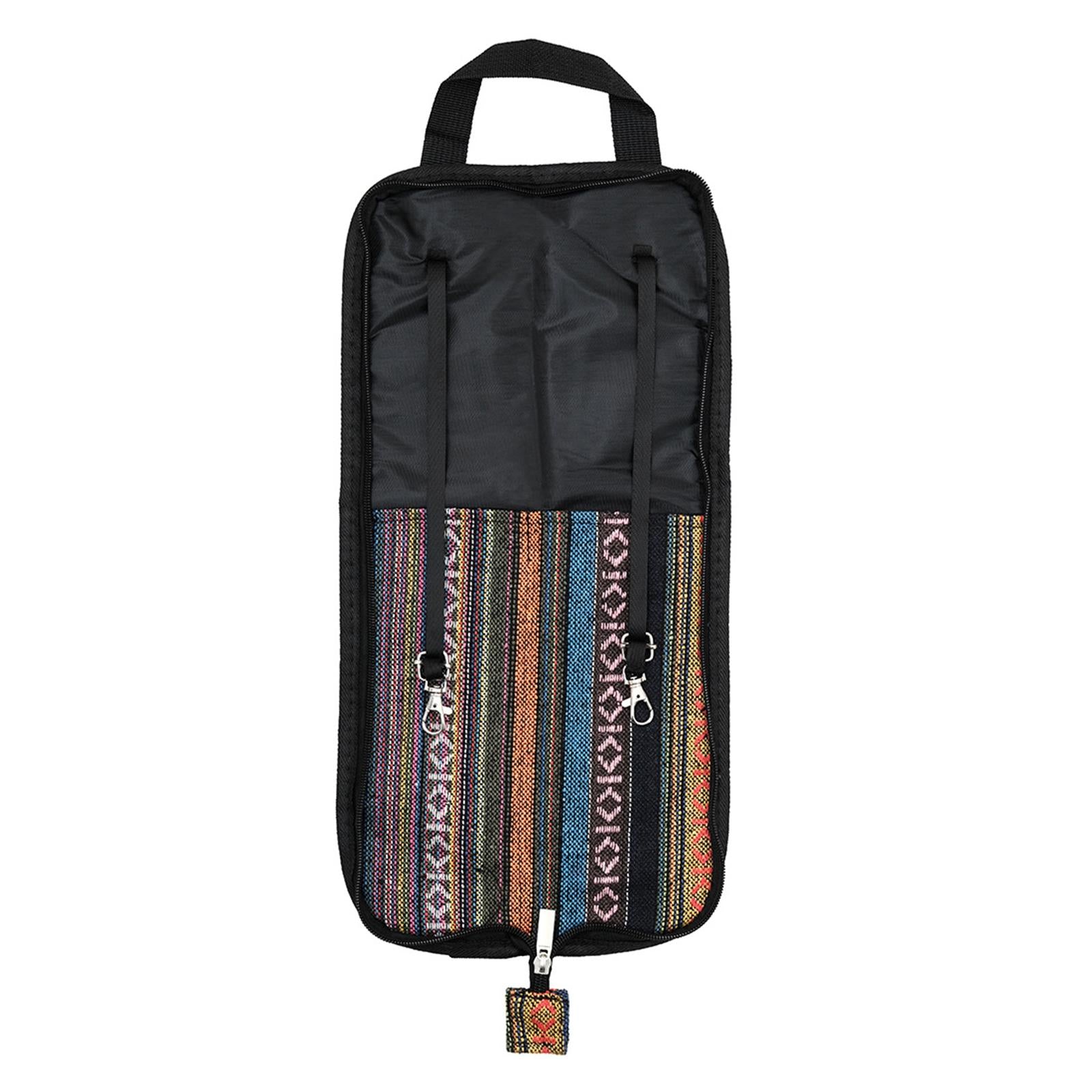Printed Drumsticks Bag with Floor Tom Hooks Percussion Drum Mallet Bag