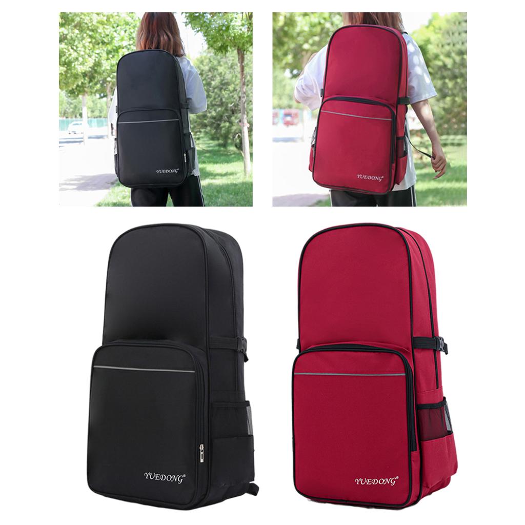 Gourd Silk Bag Multifunction Spacious Accessories for Traveling Musicians Black