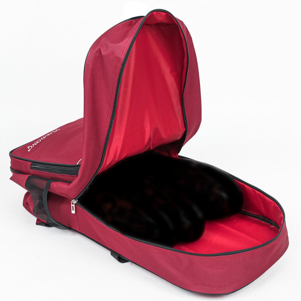 Gourd Silk Bag Multifunction Spacious Accessories for Traveling Musicians Red