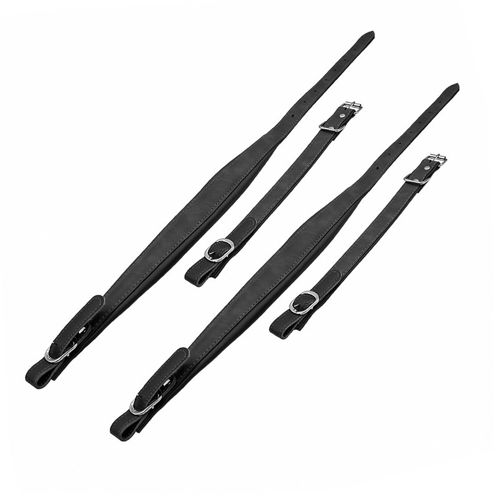 2Pcs Accordion Shoulder Straps, Black for 16-120 Bass Accordions