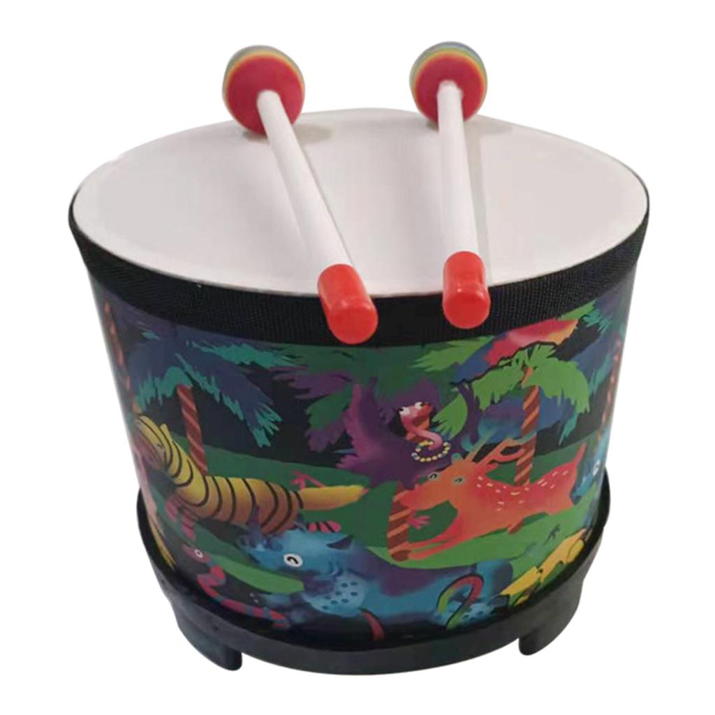 Wooden Floor Drum Preschool Toys Early Education for Toddlers Festival Gift