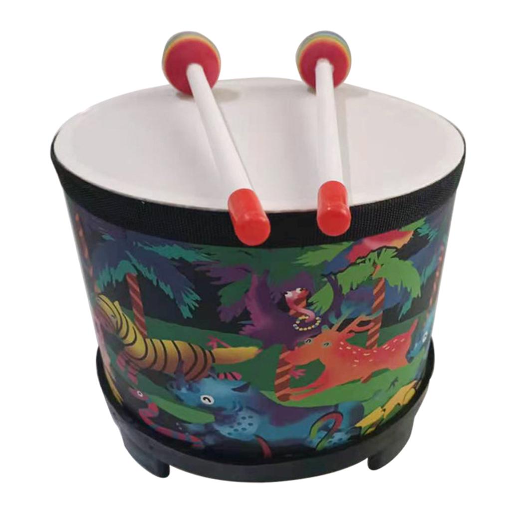 Wooden Floor Drum Preschool Toys Early Education for Toddlers Festival Gift