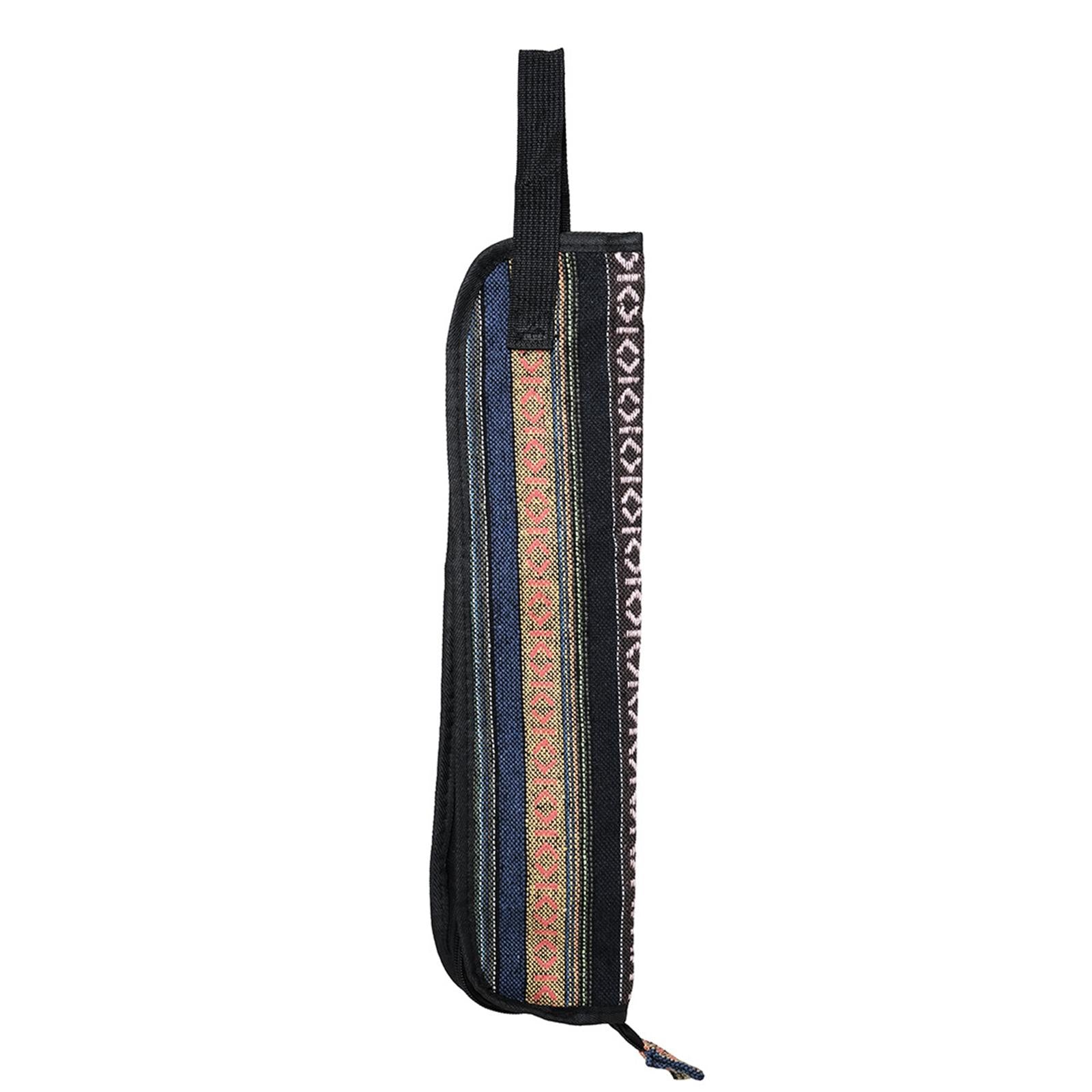 Portable Drum Stick Case Hanging Bag Exotic Style Percussion Drum Sticks Bag