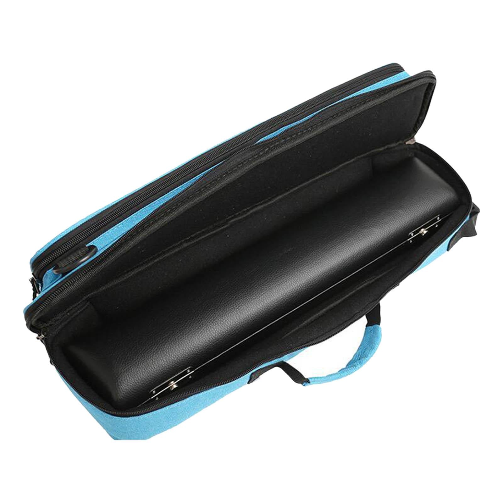 Flute Case Lightweight Flute Accessories Portable Wear Resistant Blue