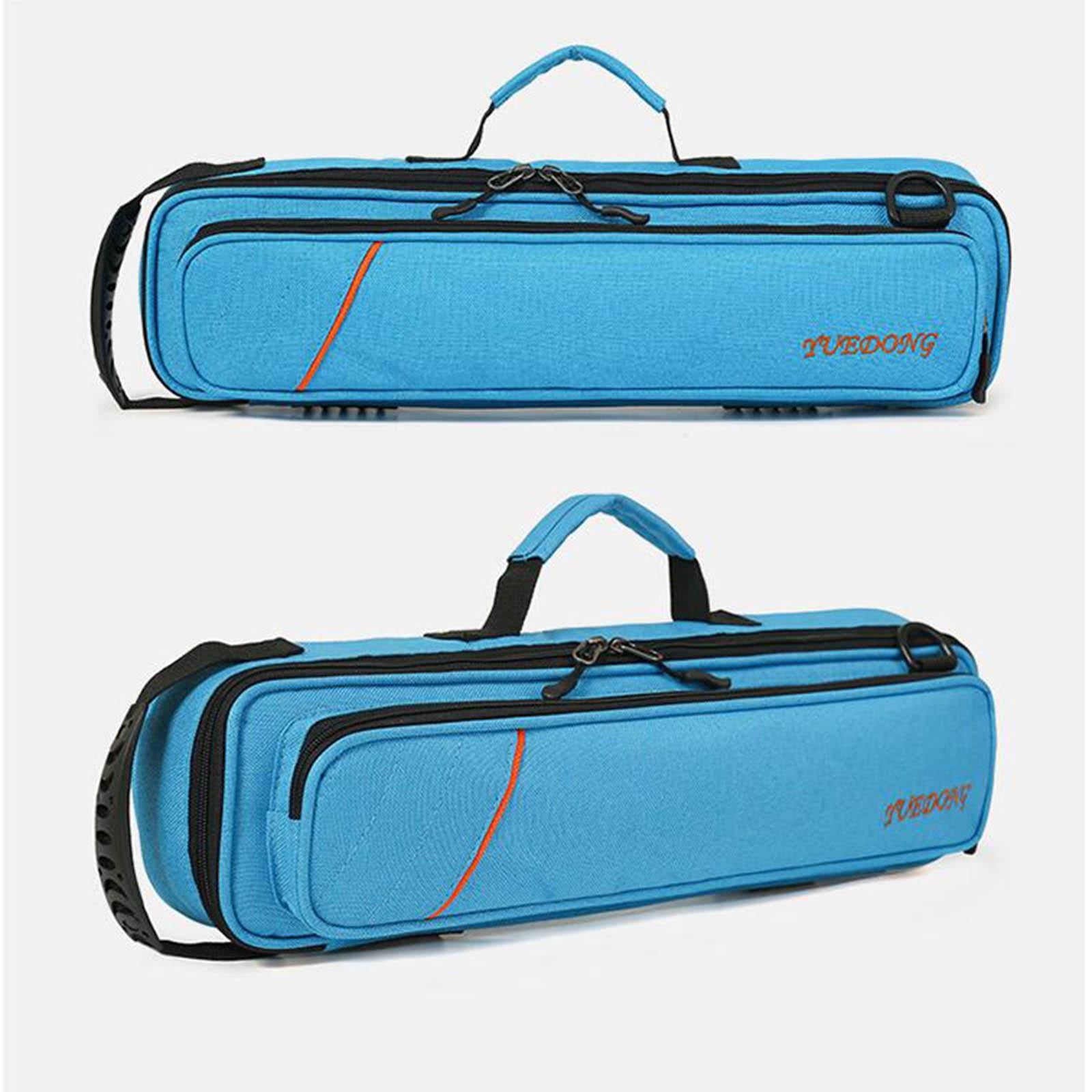 Flute Case Lightweight Flute Accessories Portable Wear Resistant Blue