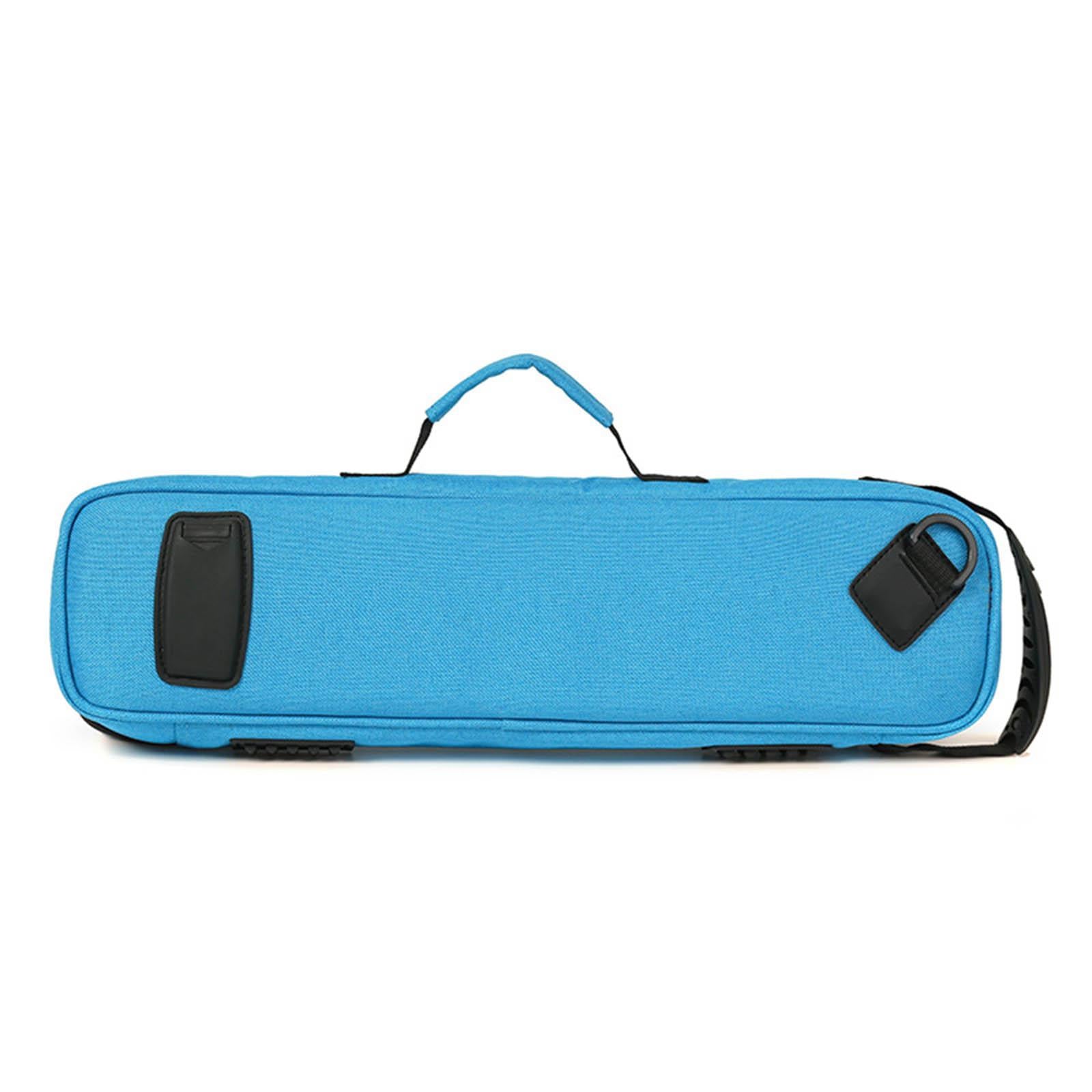 Flute Case Lightweight Flute Accessories Portable Wear Resistant Blue