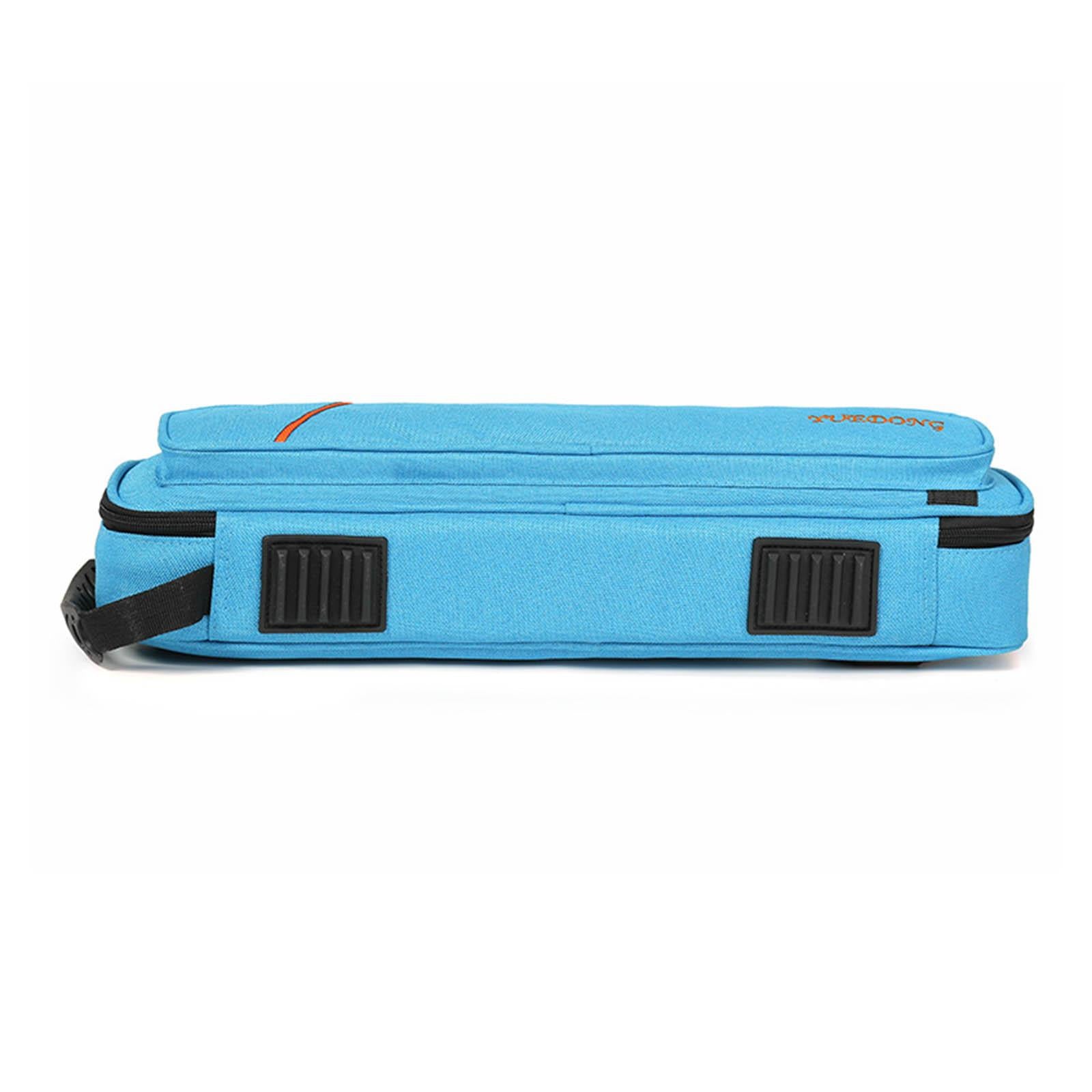 Flute Case Lightweight Flute Accessories Portable Wear Resistant Blue