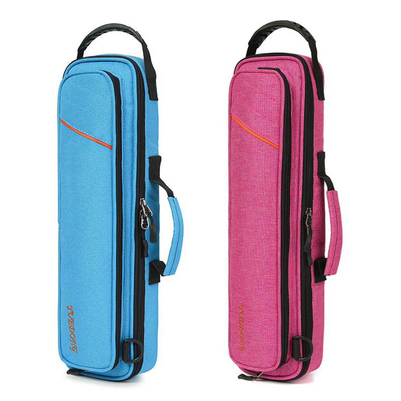 Flute Case Lightweight Flute Accessories Portable Wear Resistant Blue