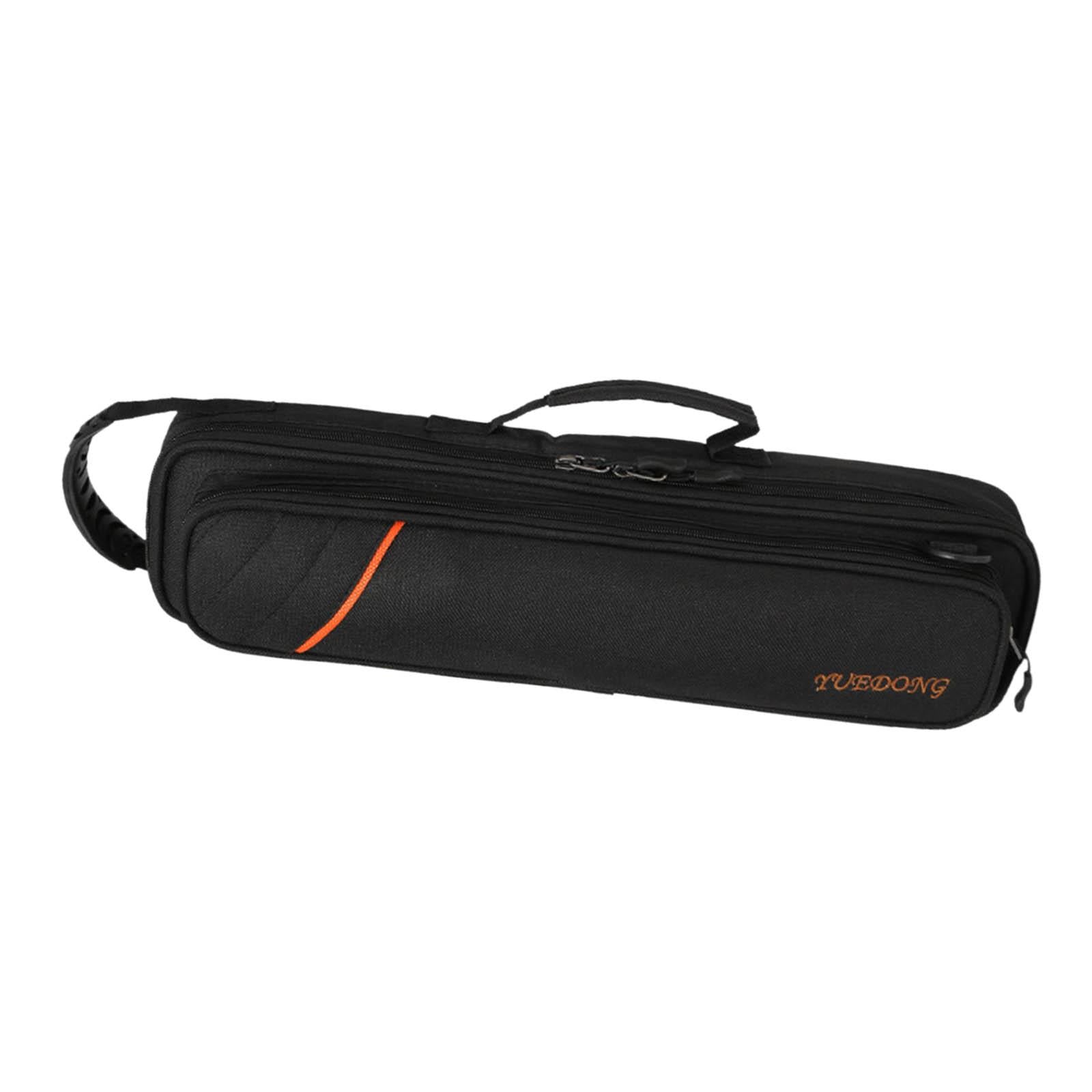 Flute Case Lightweight Flute Accessories Portable Wear Resistant Black