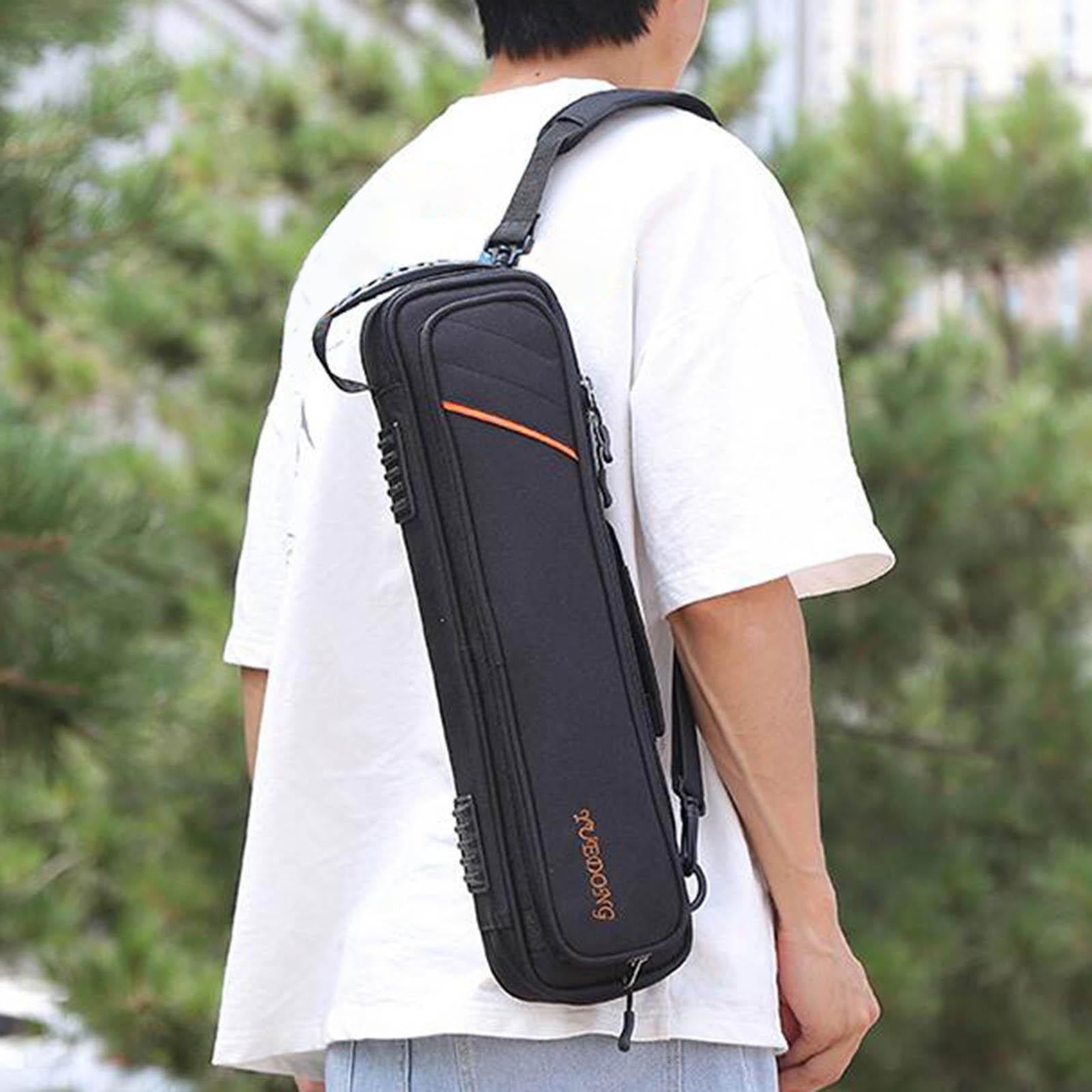 Flute Case Lightweight Flute Accessories Portable Wear Resistant Black