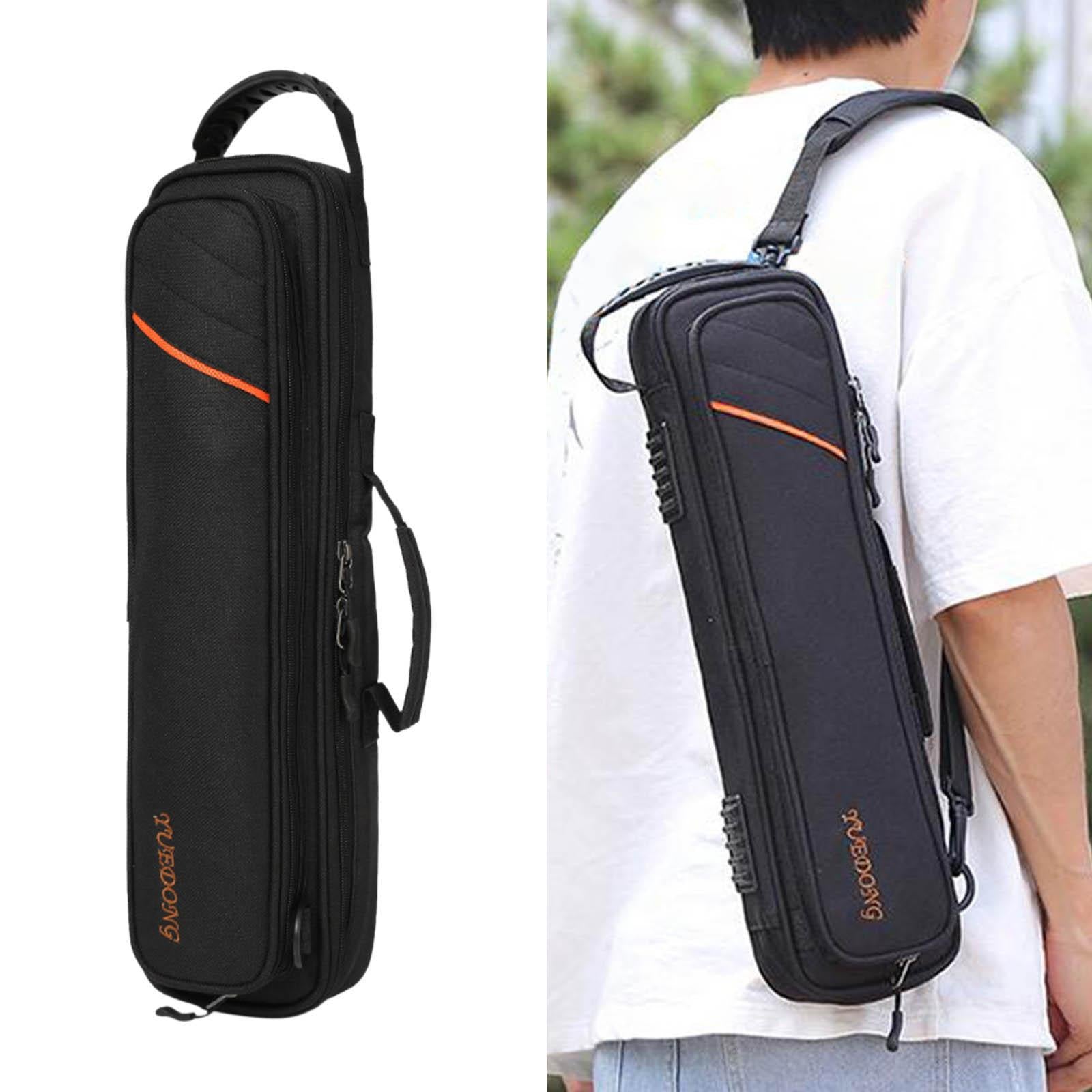 Flute Case Lightweight Flute Accessories Portable Wear Resistant Black