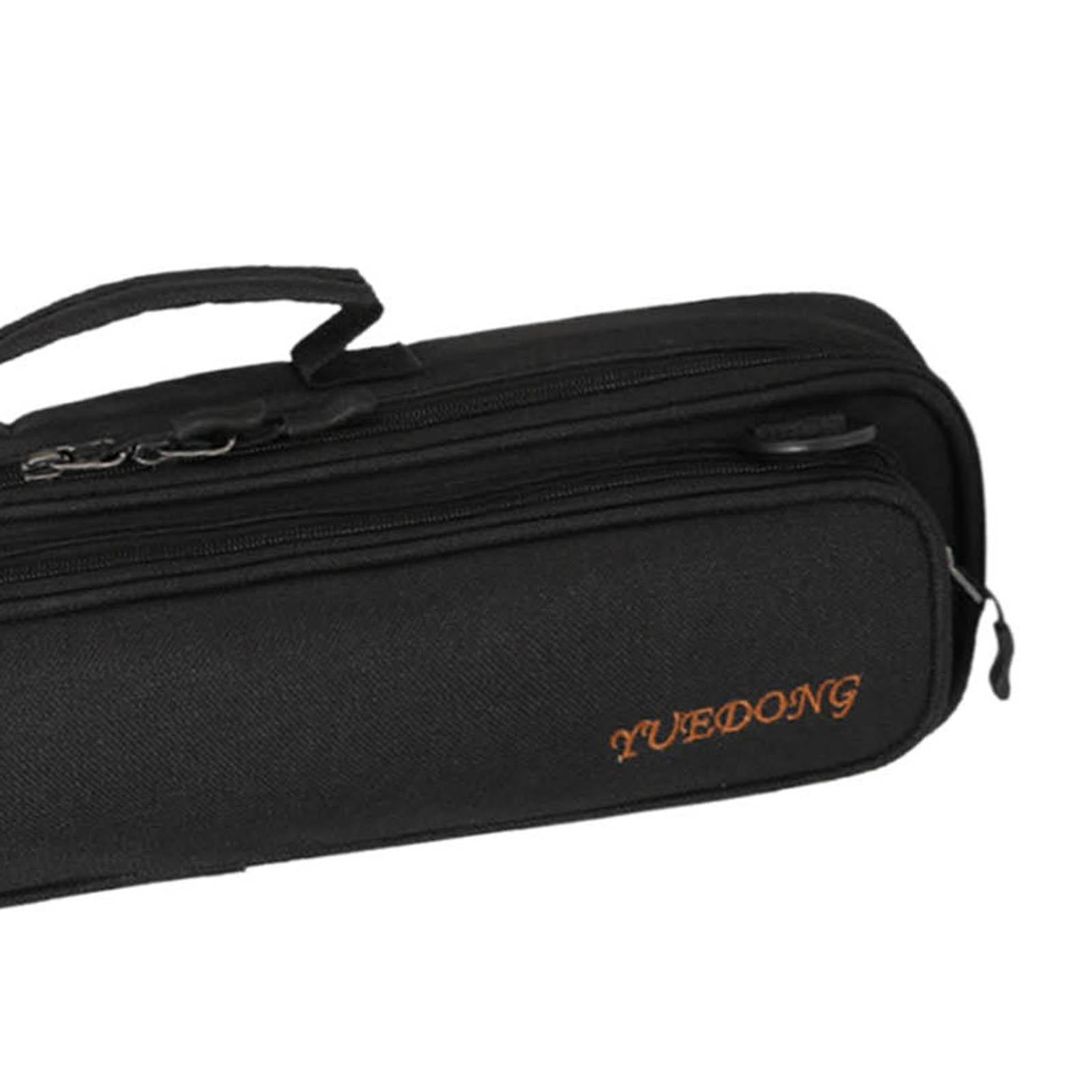 Flute Case Lightweight Flute Accessories Portable Wear Resistant Black