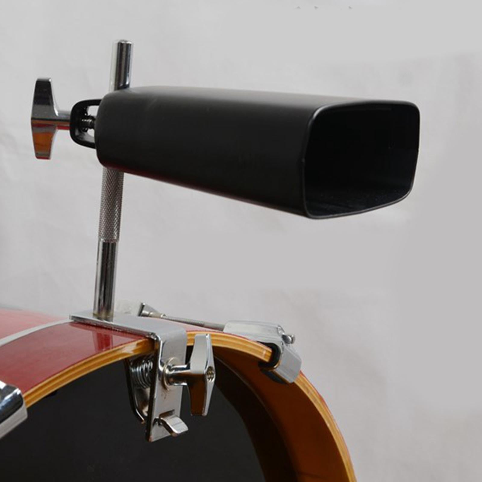 L Shape Bass Drum Cowbell Holder Surface Plating Bracket for Drummer Gifts