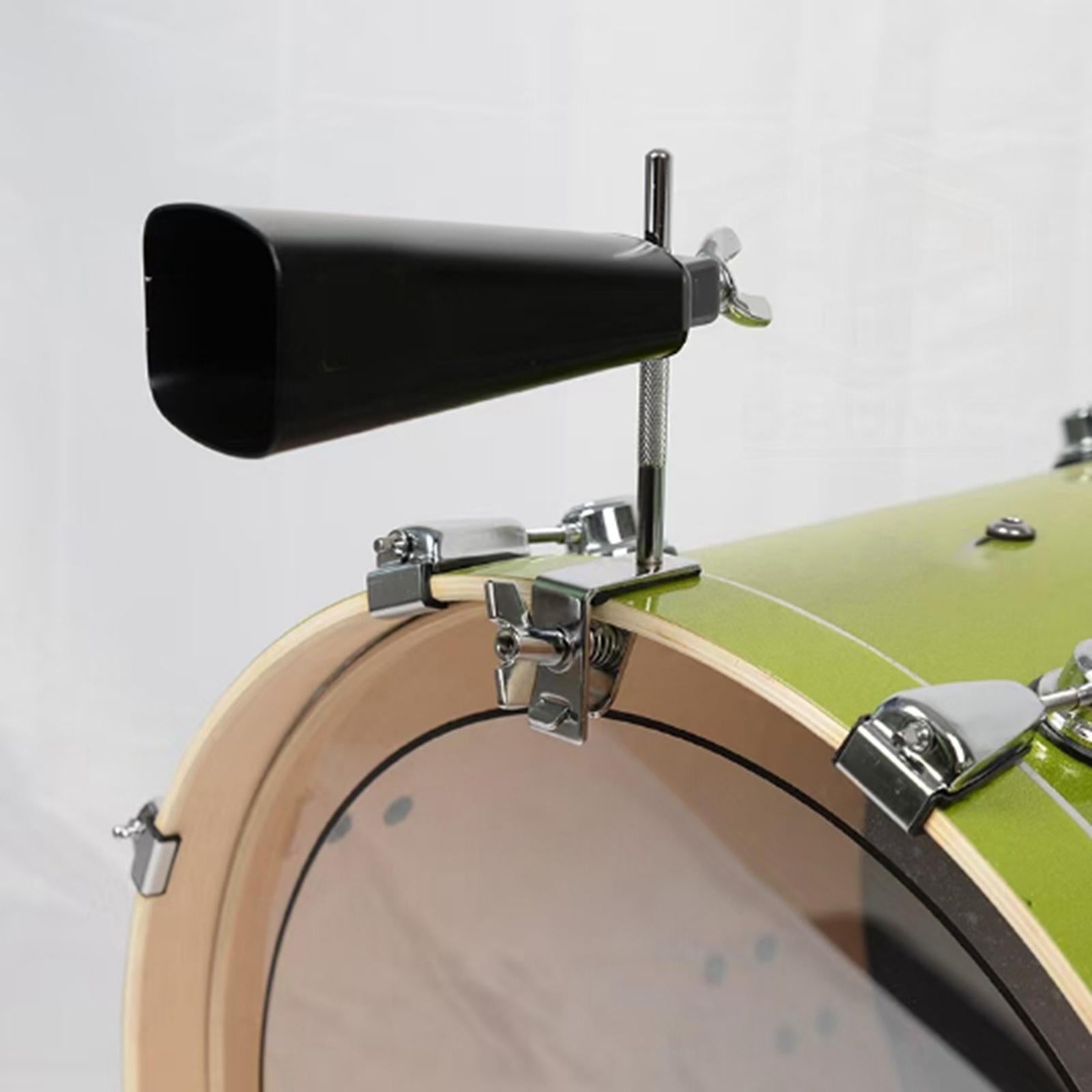 L Shape Bass Drum Cowbell Holder Surface Plating Bracket for Drummer Gifts