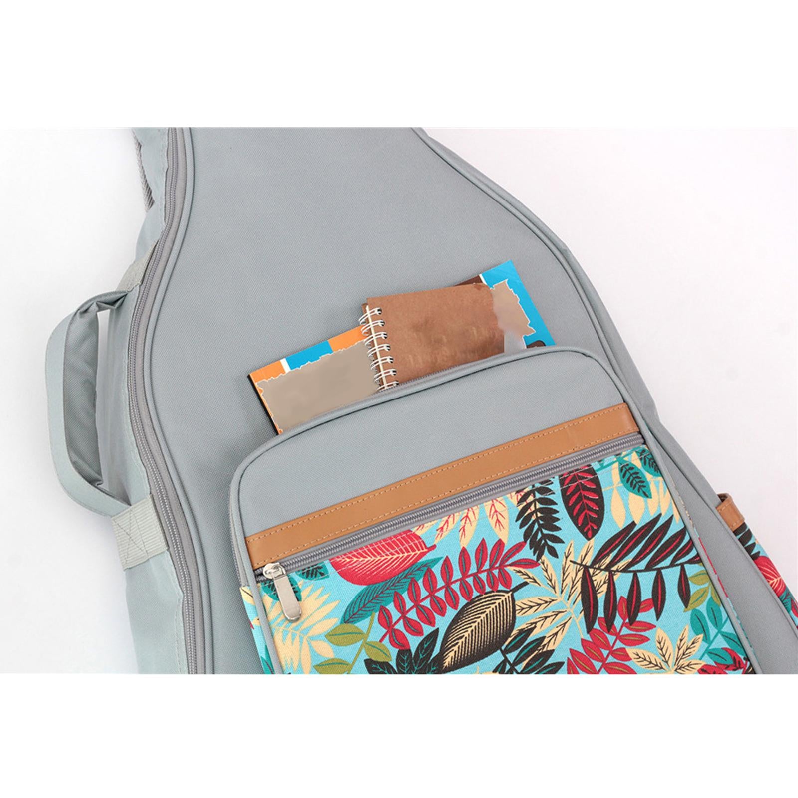 Guitar Gig Bag Adjustable Shoulder Straps W/Carrying Handle for Ukulele