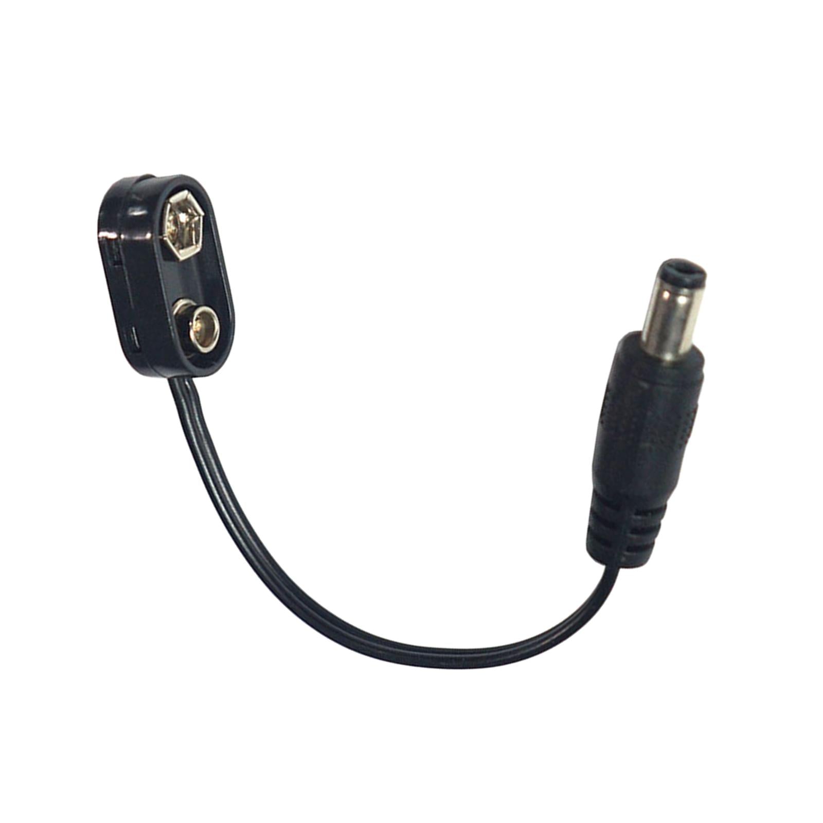 Guitar Effect Pedal Cable Guitar Power Cable Battery Male Connector